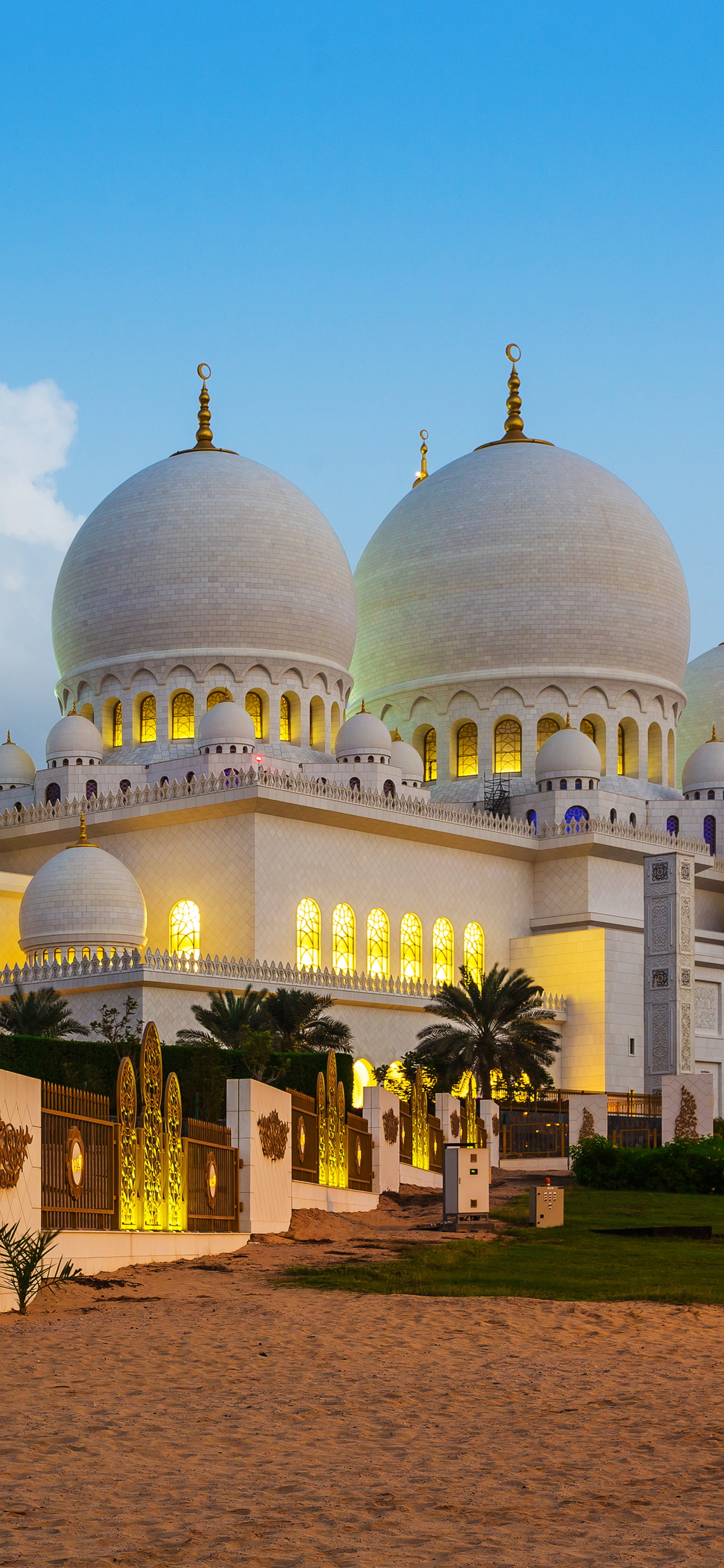 Téléchargez des papiers peints mobile Dôme, Mosquée, Mosquée Cheikh Zayed, Architecture, Religieux, Mosquées gratuitement.