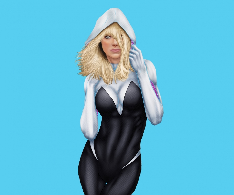 Laden Sie das Comics, Spider Gwen-Bild kostenlos auf Ihren PC-Desktop herunter