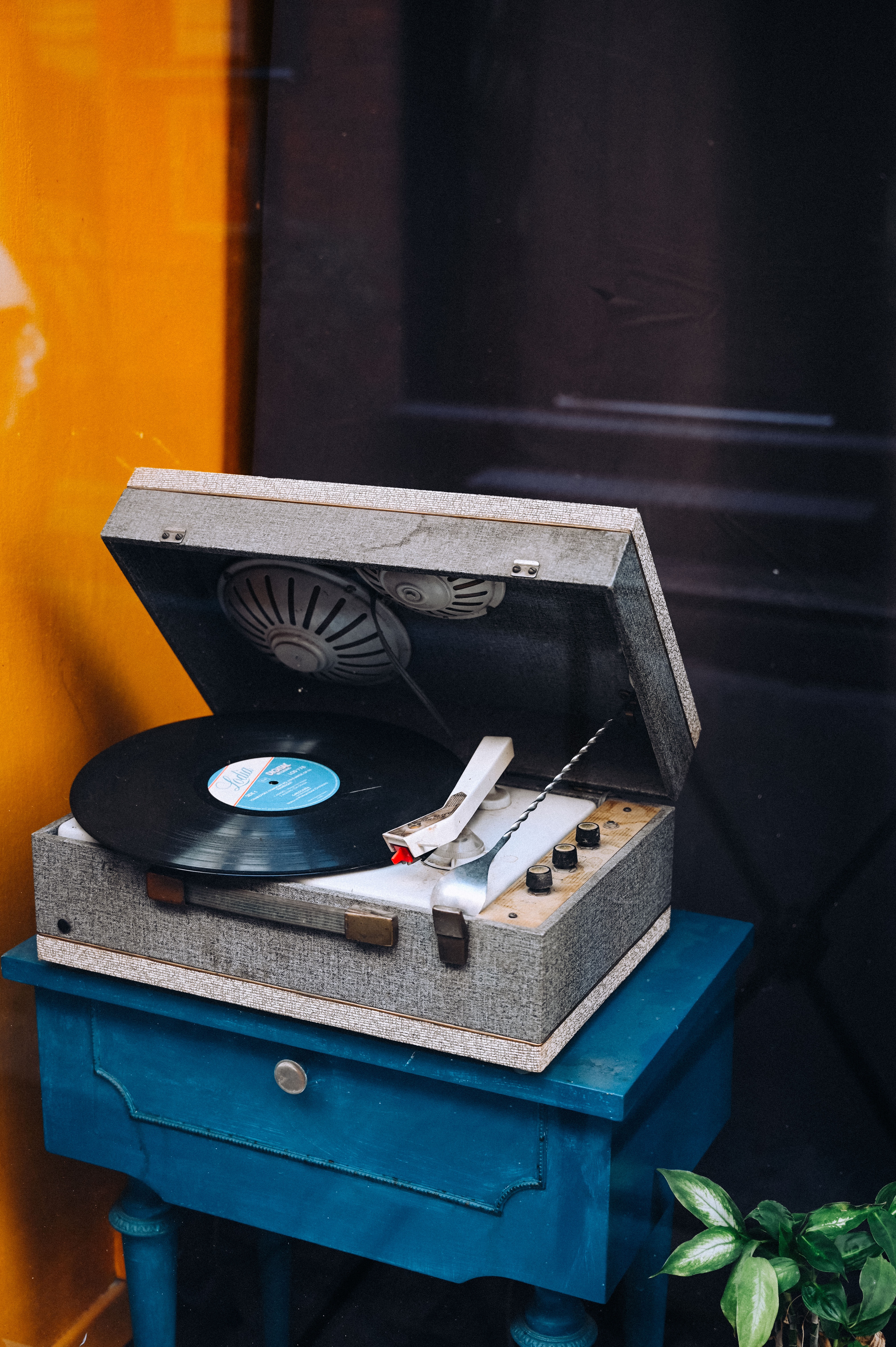 music, plate, retro, vinyl, turntable, record player