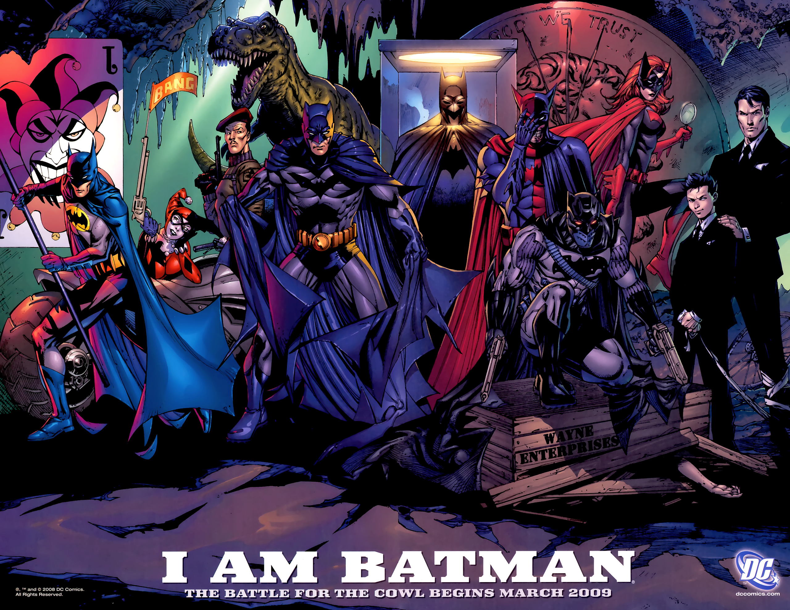 522329 скачать обои комиксы, бэтмен, альфред пенниуорт, бэтмен: битва за капюшон, бэтвумен, дэмиэн уэйн, харли квинн, джейсон тодд, кейт кейн, тим дрейк - заставки и картинки бесплатно