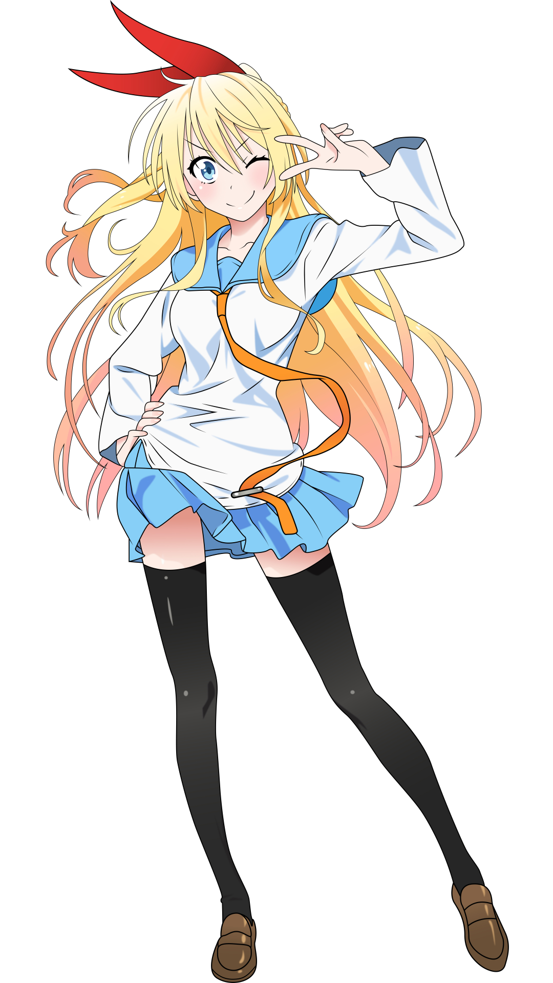 Descarga gratuita de fondo de pantalla para móvil de Animado, Chitoge Kirisaki, Nisekoi.