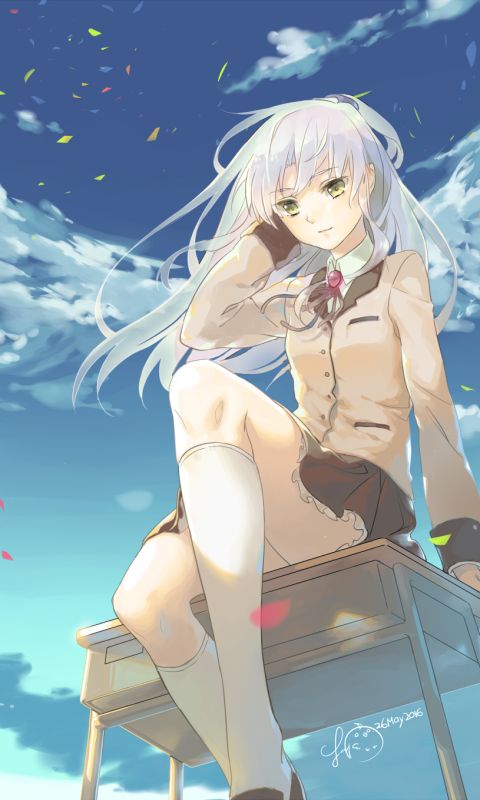 Baixar papel de parede para celular de Anime, Angel Beats!, Kanade Tachibana gratuito.