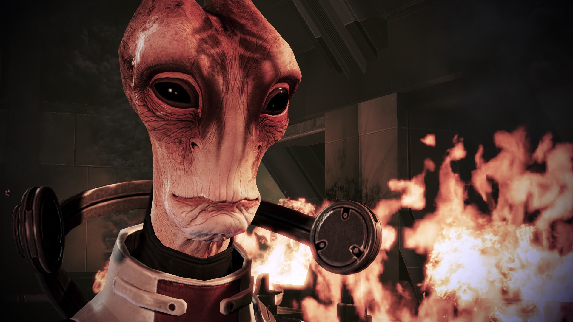Handy-Wallpaper Mass Effect 3, Mordin Solus, Mass Effect, Computerspiele kostenlos herunterladen.
