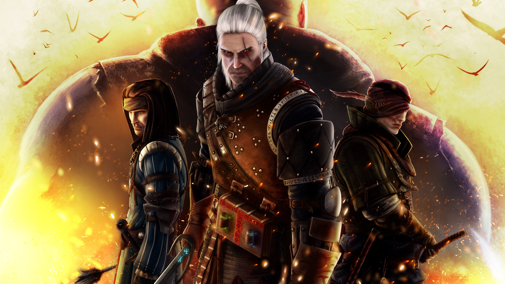 Download mobile wallpaper The Witcher 2: Assassins Of Kings, The Witcher, Video Game for free.