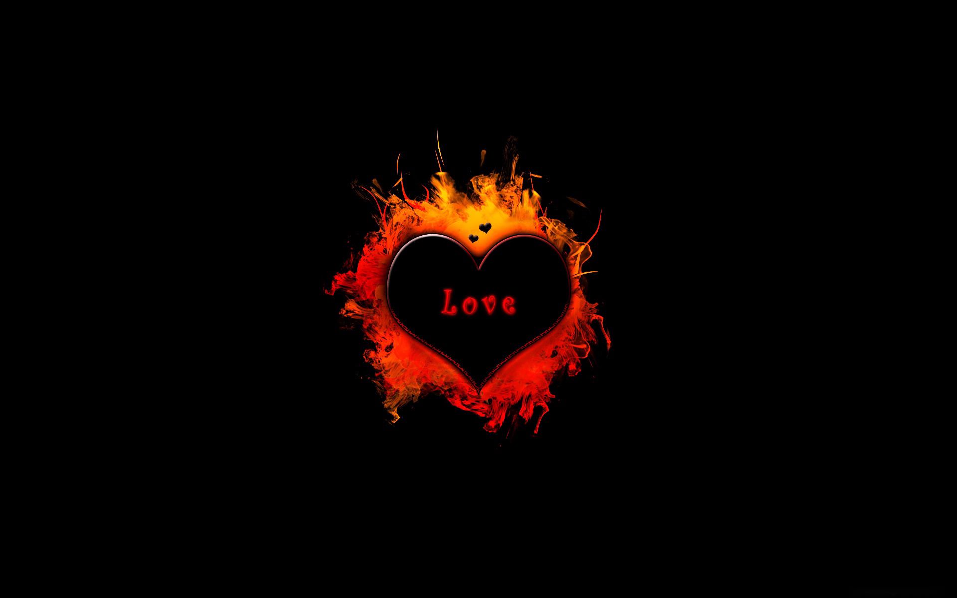 155013 descargar imagen fuego, amor, llama, sombra, un corazón, corazón: fondos de pantalla y protectores de pantalla gratis