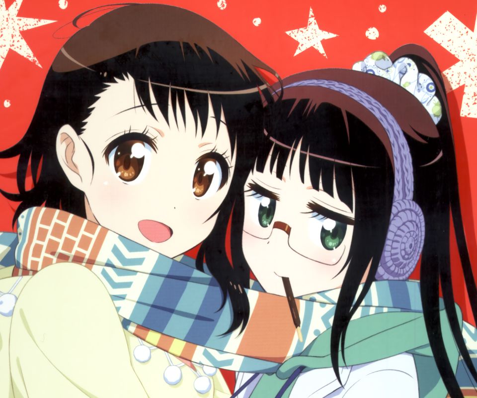 Laden Sie das Animes, Kosaki Onodera, Ruri Miyamoto, Nisekoi-Bild kostenlos auf Ihren PC-Desktop herunter
