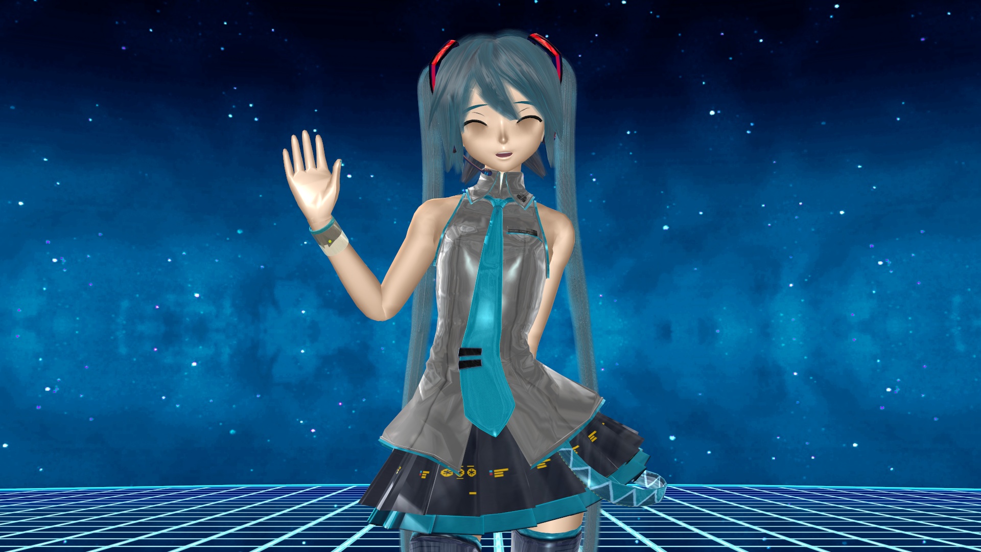 Descarga gratuita de fondo de pantalla para móvil de Vocaloid, Animado, Pelo Azul, Hatsune Miku.