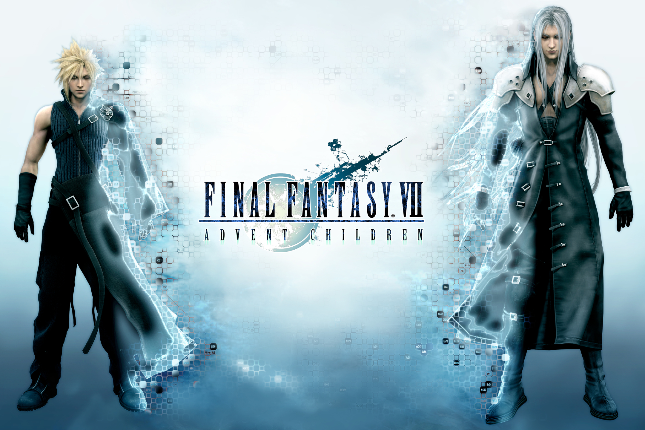 Завантажити шпалери безкоштовно Аніме, Final Fantasy, Сефірот (Final Fantasy), Cloud Strife, Остання Фантазія 7: Діти Пришестя картинка на робочий стіл ПК