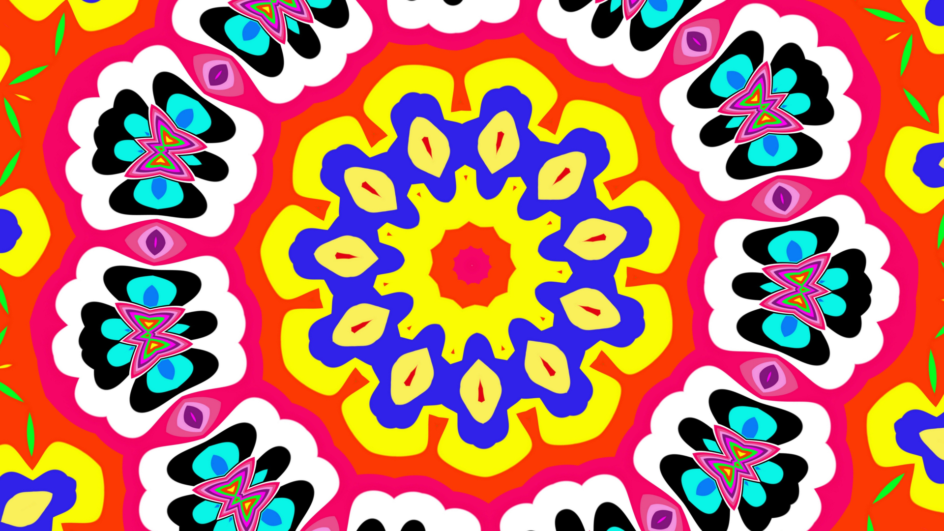 Free download wallpaper Abstract, Pattern, Colors, Kaleidoscope on your PC desktop