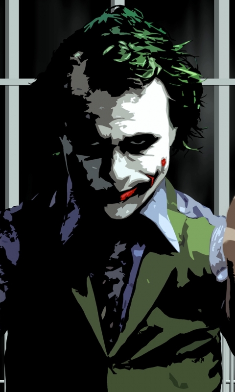 Handy-Wallpaper Batman, Joker, Filme, The Dark Knight kostenlos herunterladen.