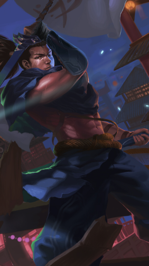 Descarga gratuita de fondo de pantalla para móvil de League Of Legends, Videojuego, Yasuo (Liga De Leyendas).