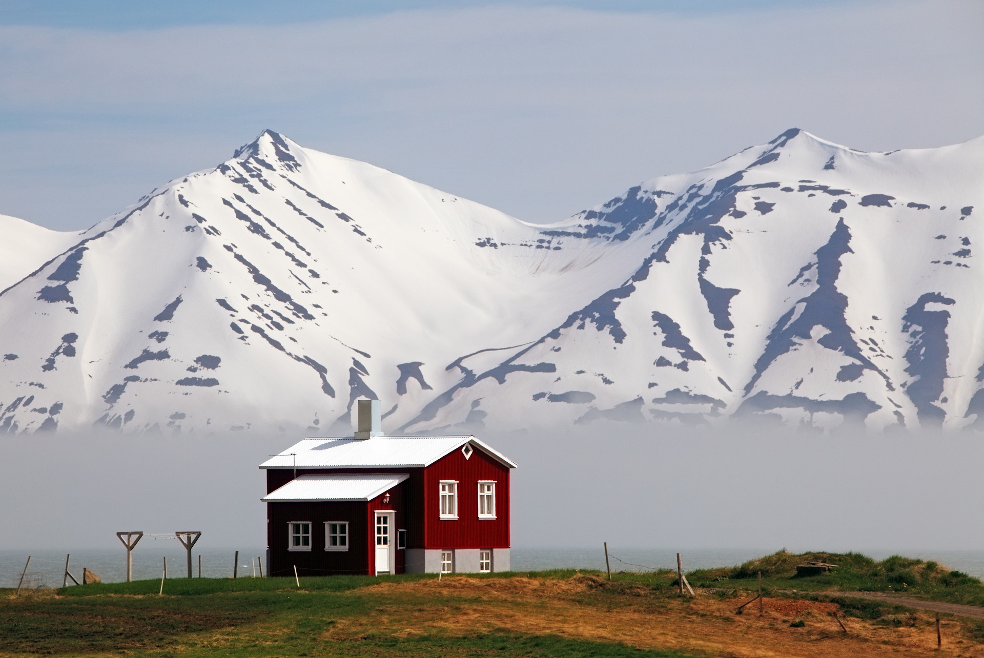 Free download wallpaper House, Iceland, Man Made on your PC desktop