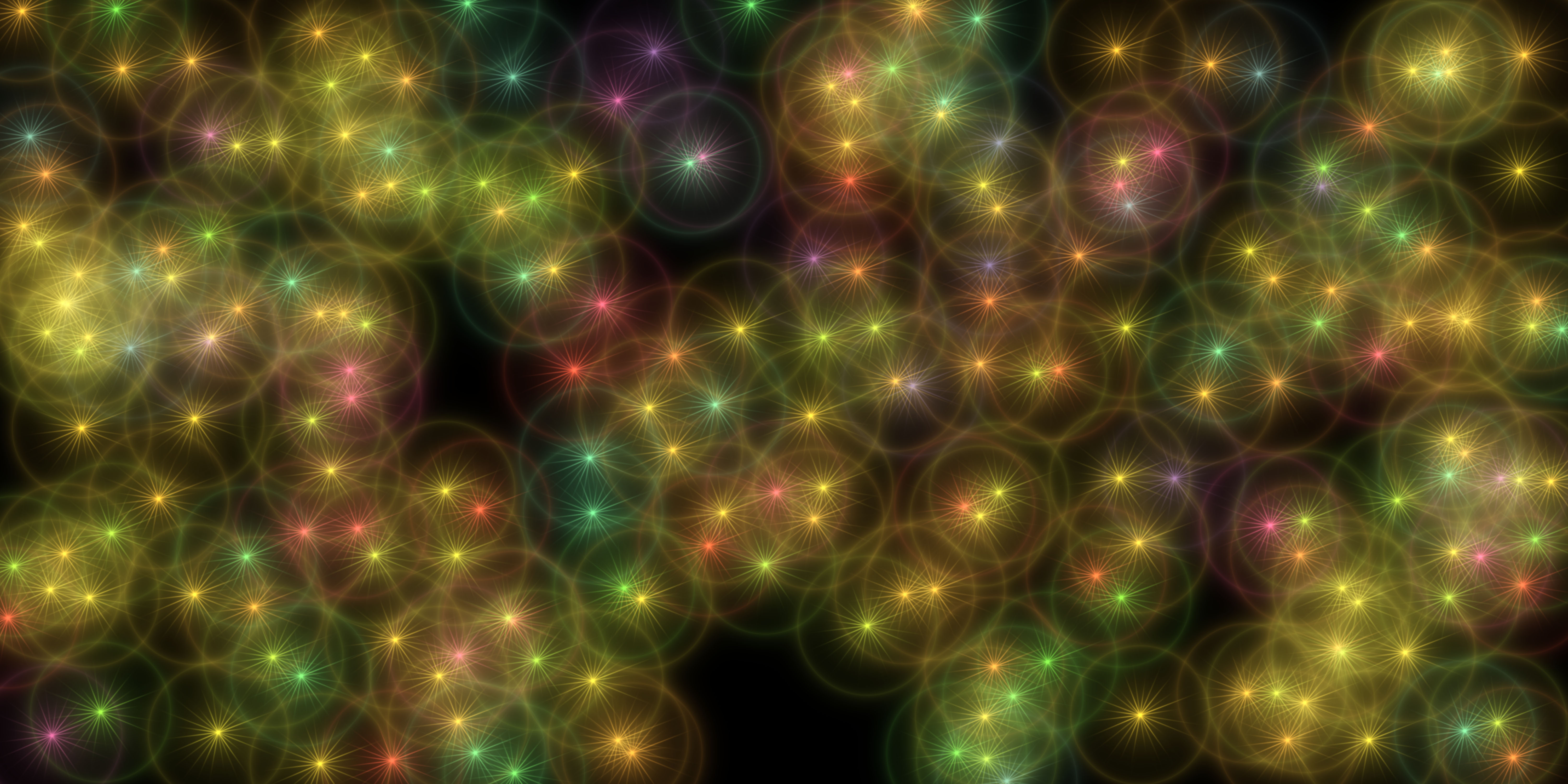 Download mobile wallpaper Abstract, Stars, Colors, Colorful, Circle, Bubble for free.