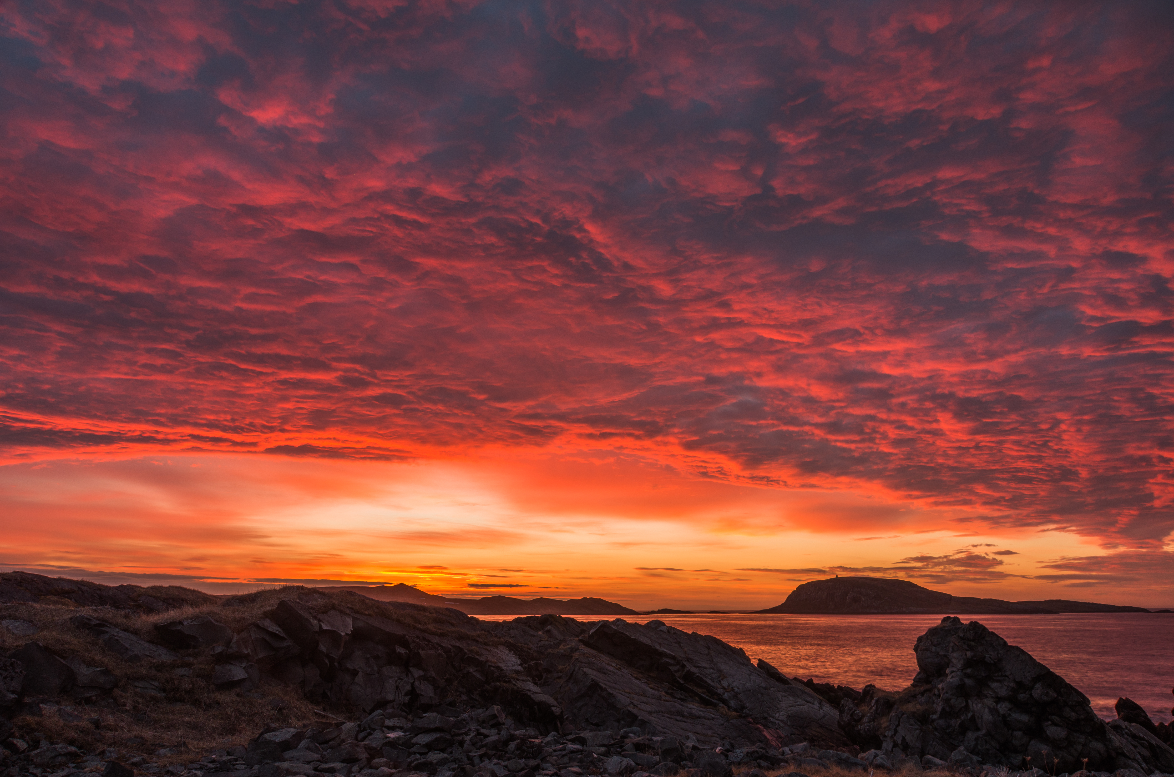 Baixe gratuitamente a imagem Paisagem, Pôr Do Sol, Céu, Costa, Noruega, Nuvem, Terra/natureza na área de trabalho do seu PC