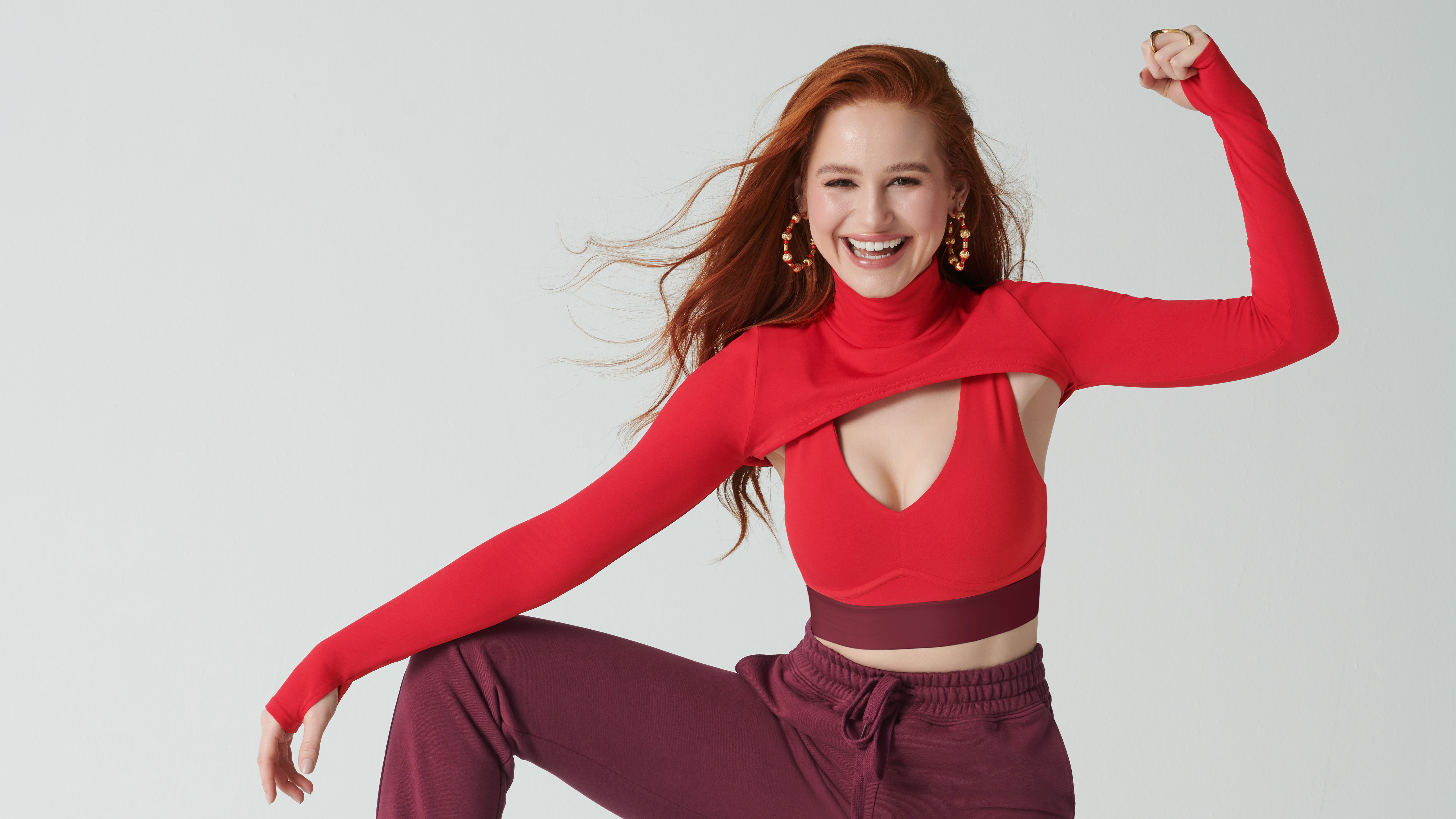 celebrity, madelaine petsch, actress, american, redhead, smile