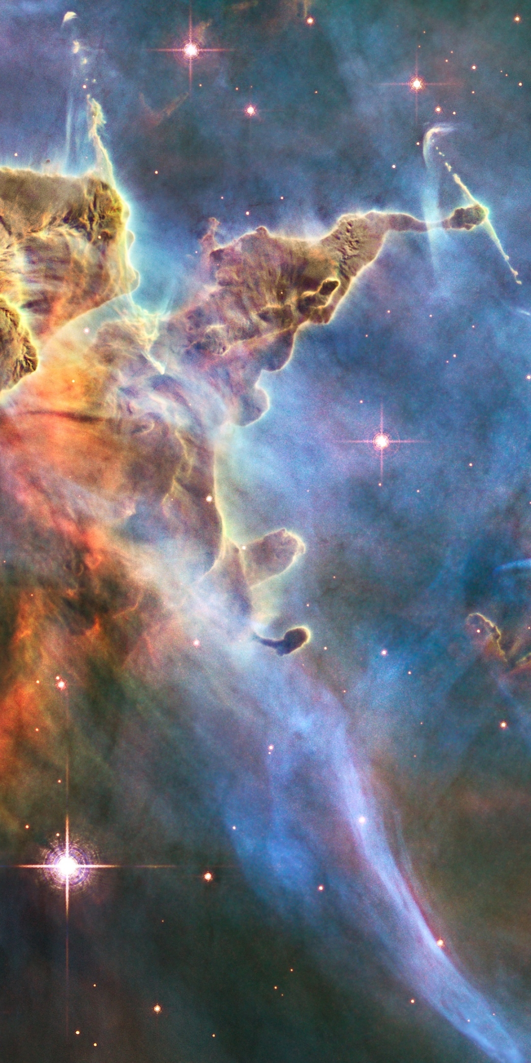 Download mobile wallpaper Stars, Nebula, Space, Colorful, Sci Fi for free.