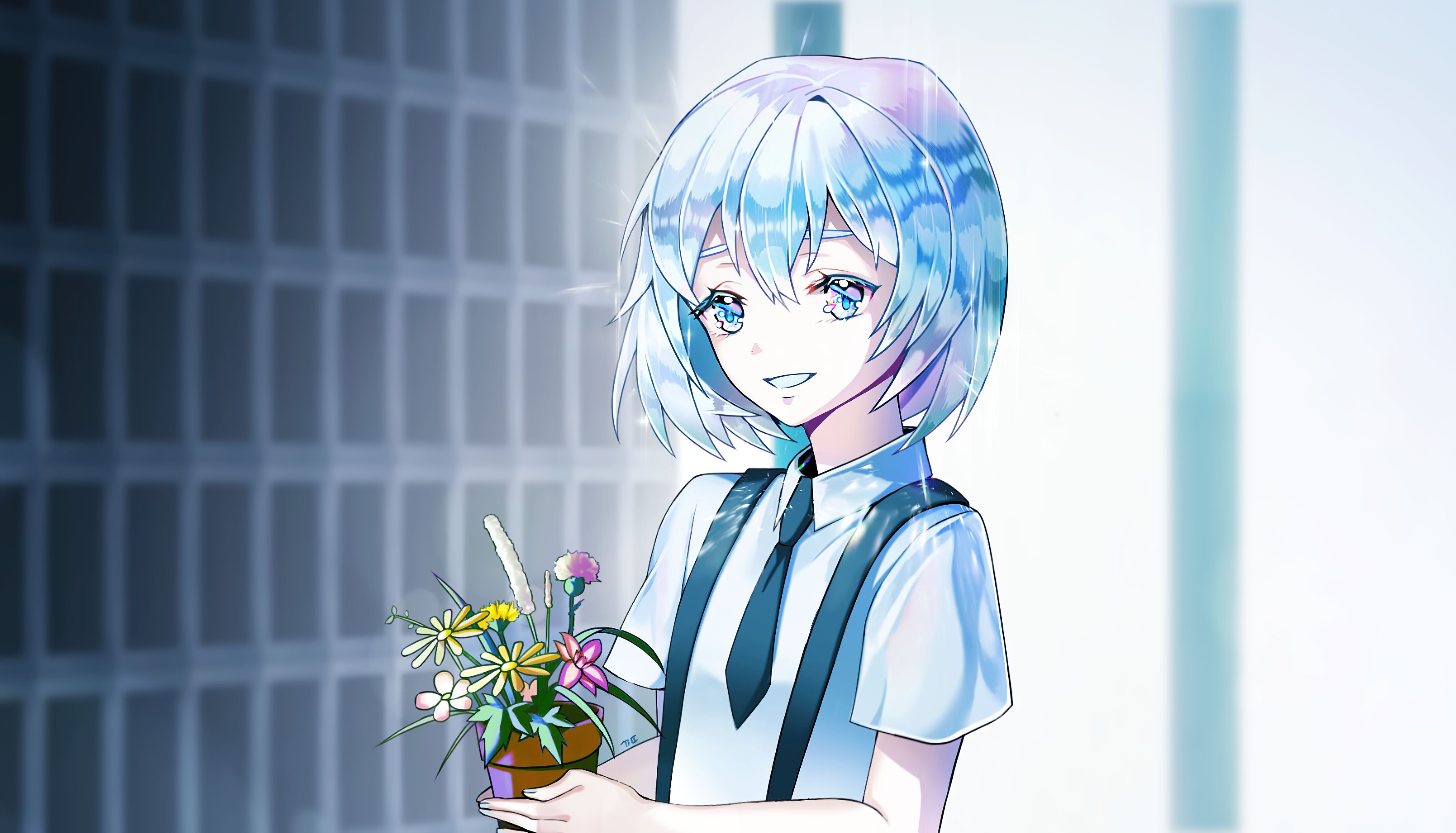 Laden Sie das Animes, Diamant (Houseki No Kuni), Houseki No Kuni-Bild kostenlos auf Ihren PC-Desktop herunter