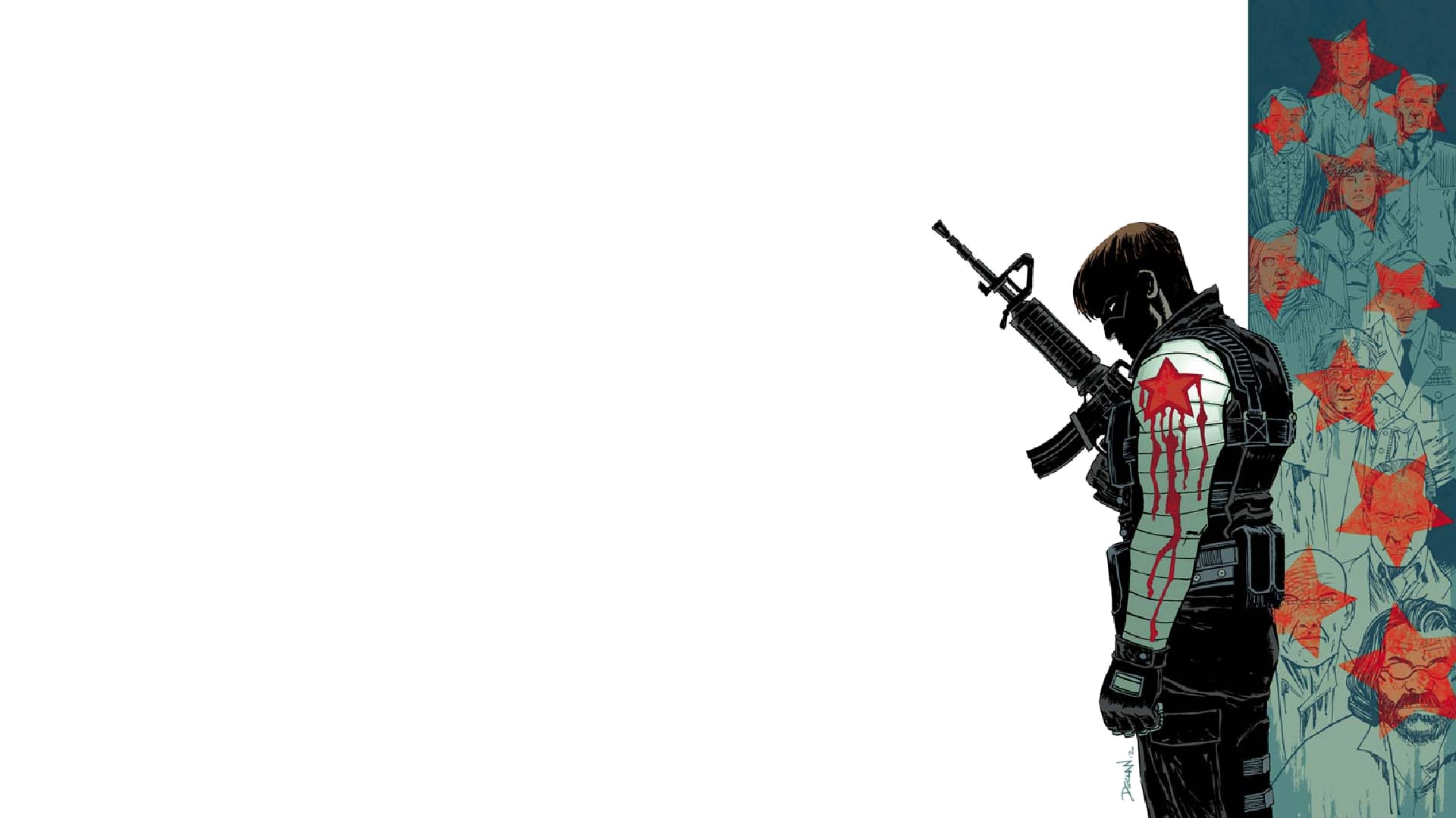 Descarga gratuita de fondo de pantalla para móvil de Historietas, Capitan América, Winter Soldier.