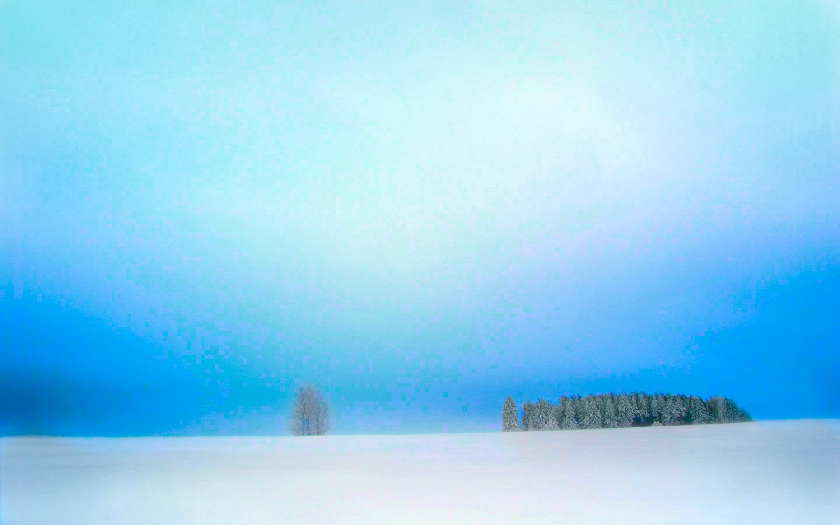 Download mobile wallpaper Winter, Sky, Snow, Horizon, Earth, Scenic for free.