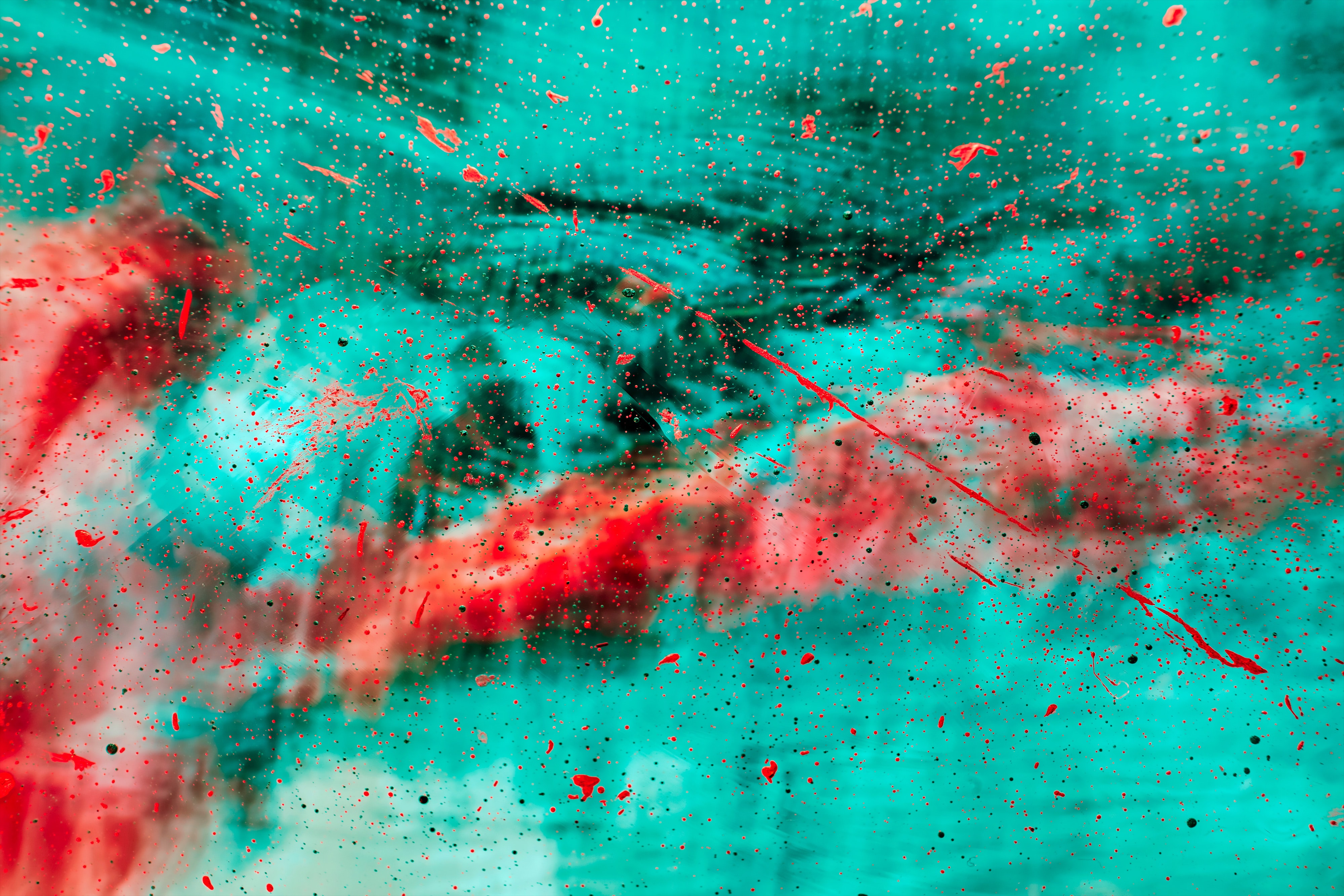 stains, blur, abstract, glass, smooth, paint, spots High Definition image