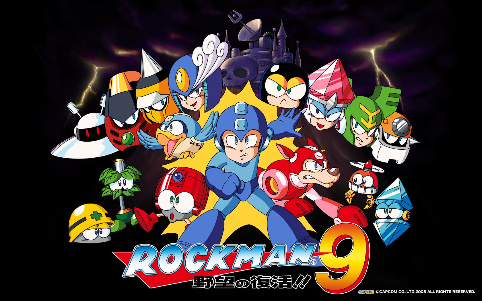 Laden Sie Rockman 9: Yabô No Fukkatsu!! HD-Desktop-Hintergründe herunter