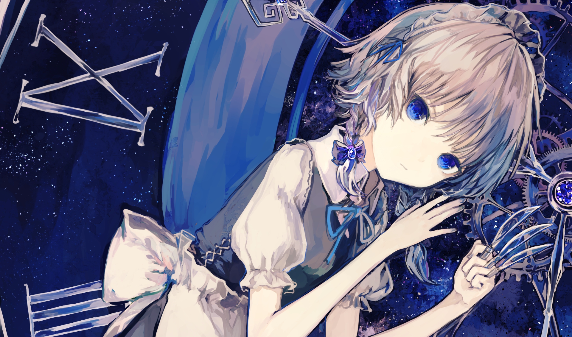 Free download wallpaper Anime, Touhou, Sakuya Izayoi on your PC desktop