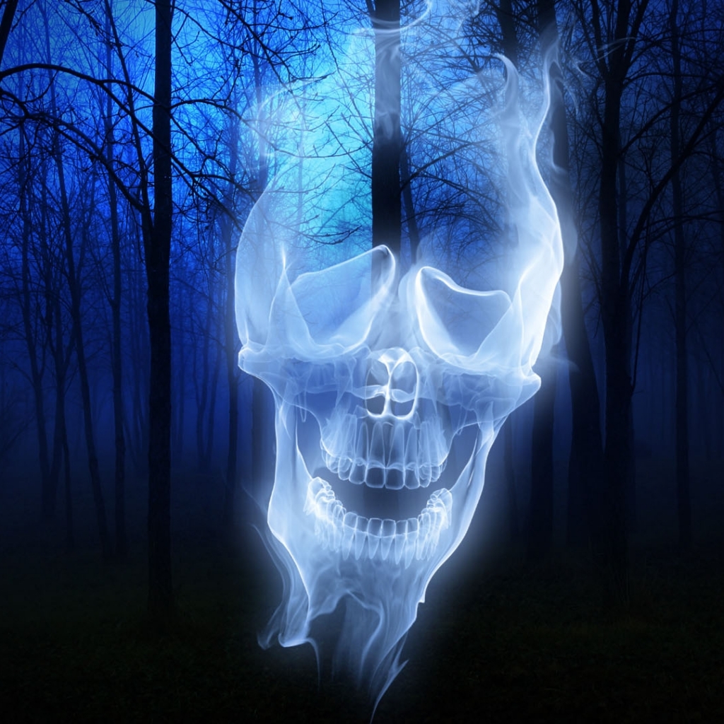 Free download wallpaper Halloween, Forest, Holiday, Ghost, Spooky on your PC desktop