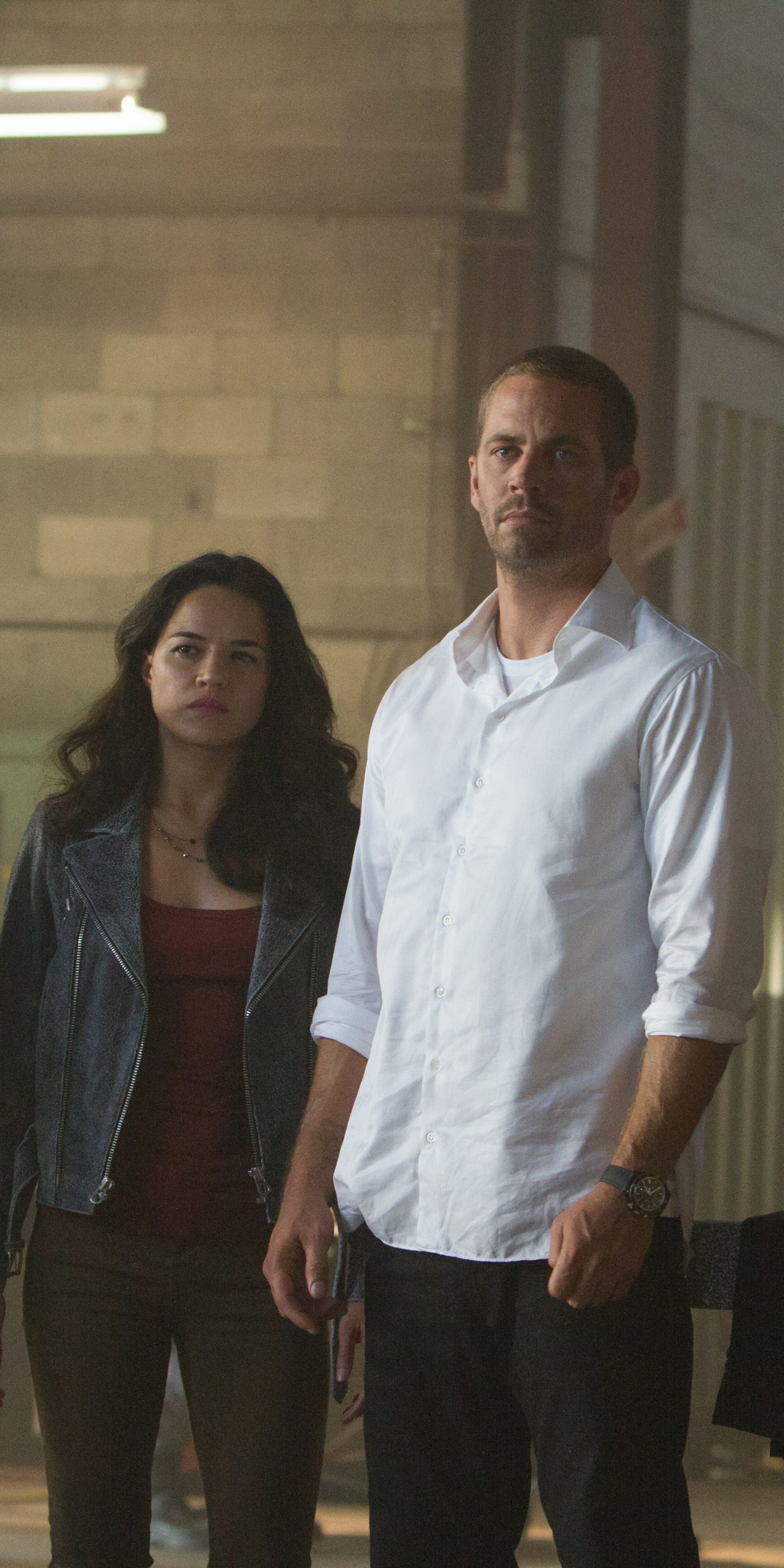 Download mobile wallpaper Fast & Furious, Paul Walker, Movie, Brian O'conner, Michelle Rodriguez, Letty Ortiz, Furious 7 for free.