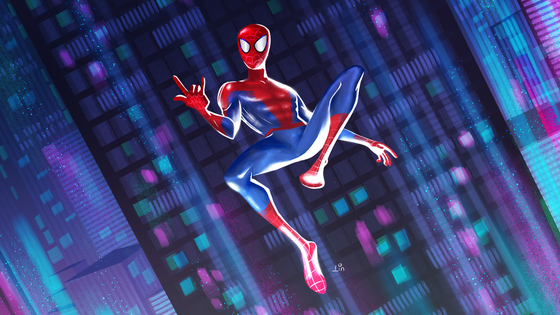 Handy-Wallpaper Filme, Spider Man, Spider Man: A New Universe kostenlos herunterladen.