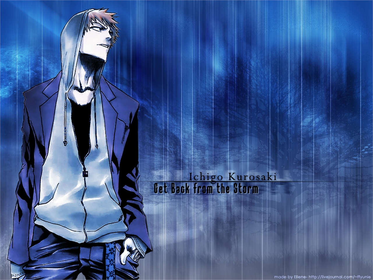 Handy-Wallpaper Bleach, Animes, Ichigo Kurosaki kostenlos herunterladen.