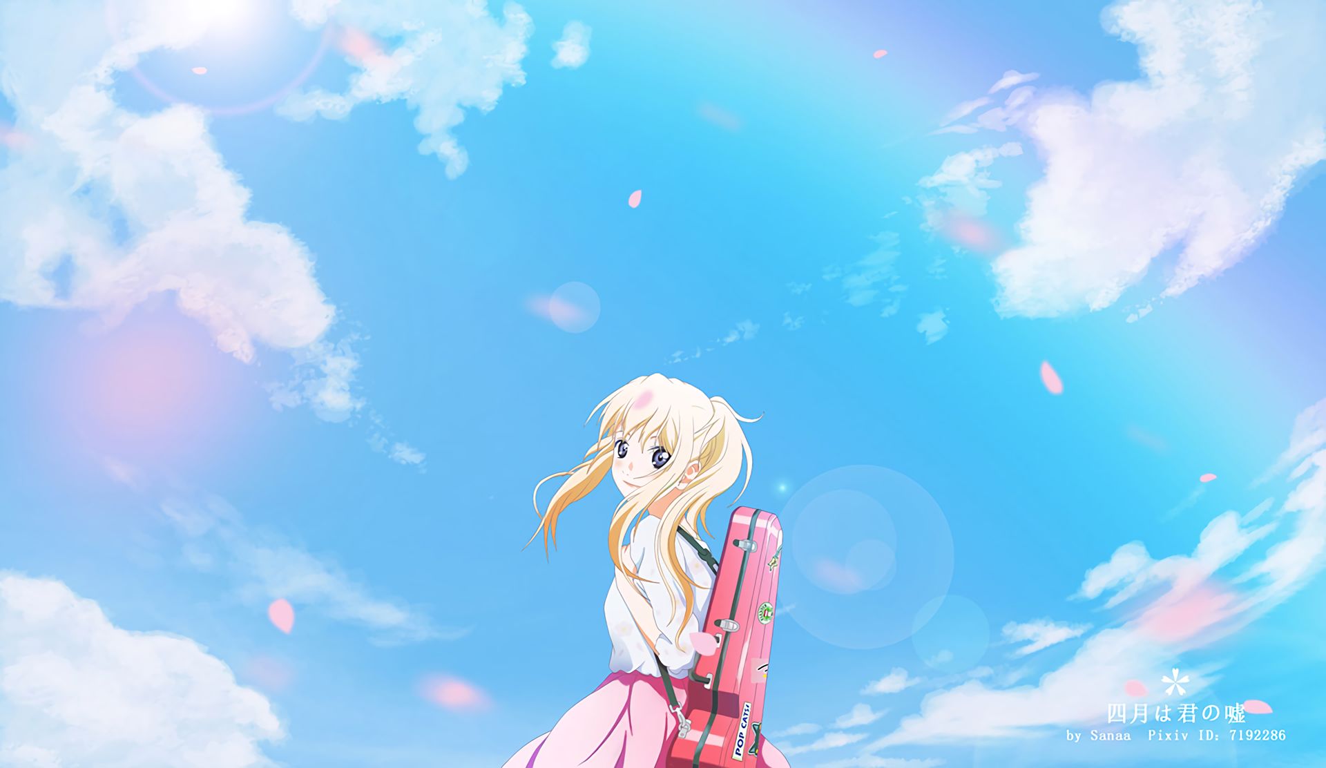 Download mobile wallpaper Anime, Kaori Miyazono, Your Lie In April for free.