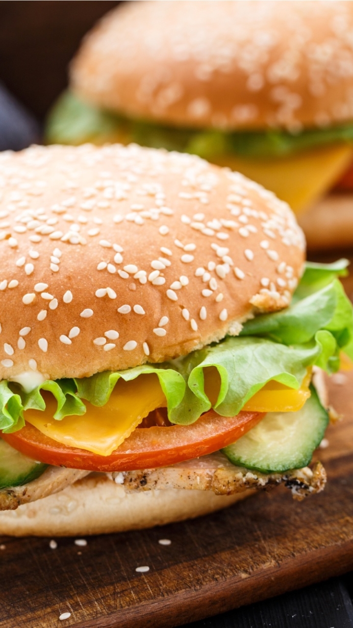 Download mobile wallpaper Food, Burger for free.