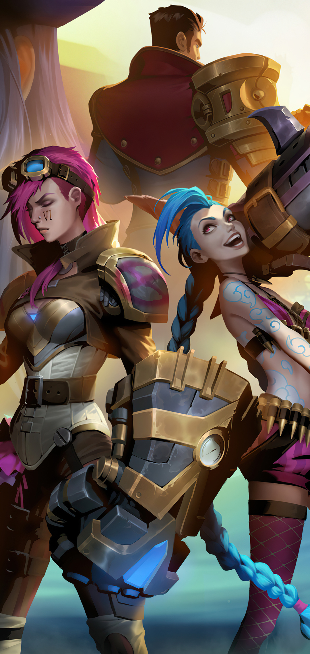 Download mobile wallpaper Tv Show, Jinx (League Of Legends), Arcane for free.