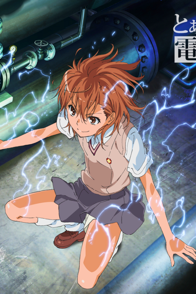 Handy-Wallpaper Animes, To Aru Kagaku No Rêrugan, A Certain Magical Index kostenlos herunterladen.
