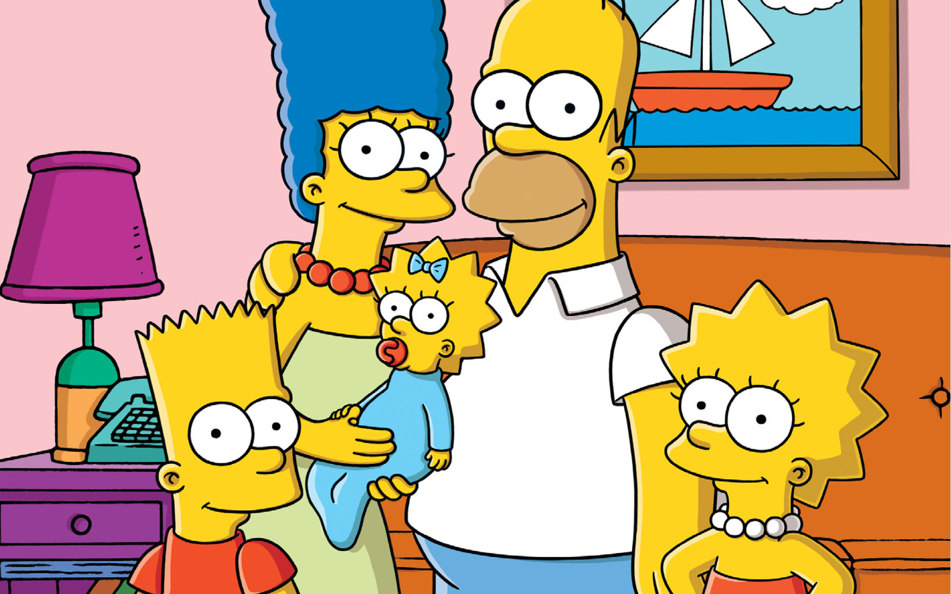 tv show, the simpsons, bart simpson, homer simpson, lisa simpson, maggie simpson, marge simpson