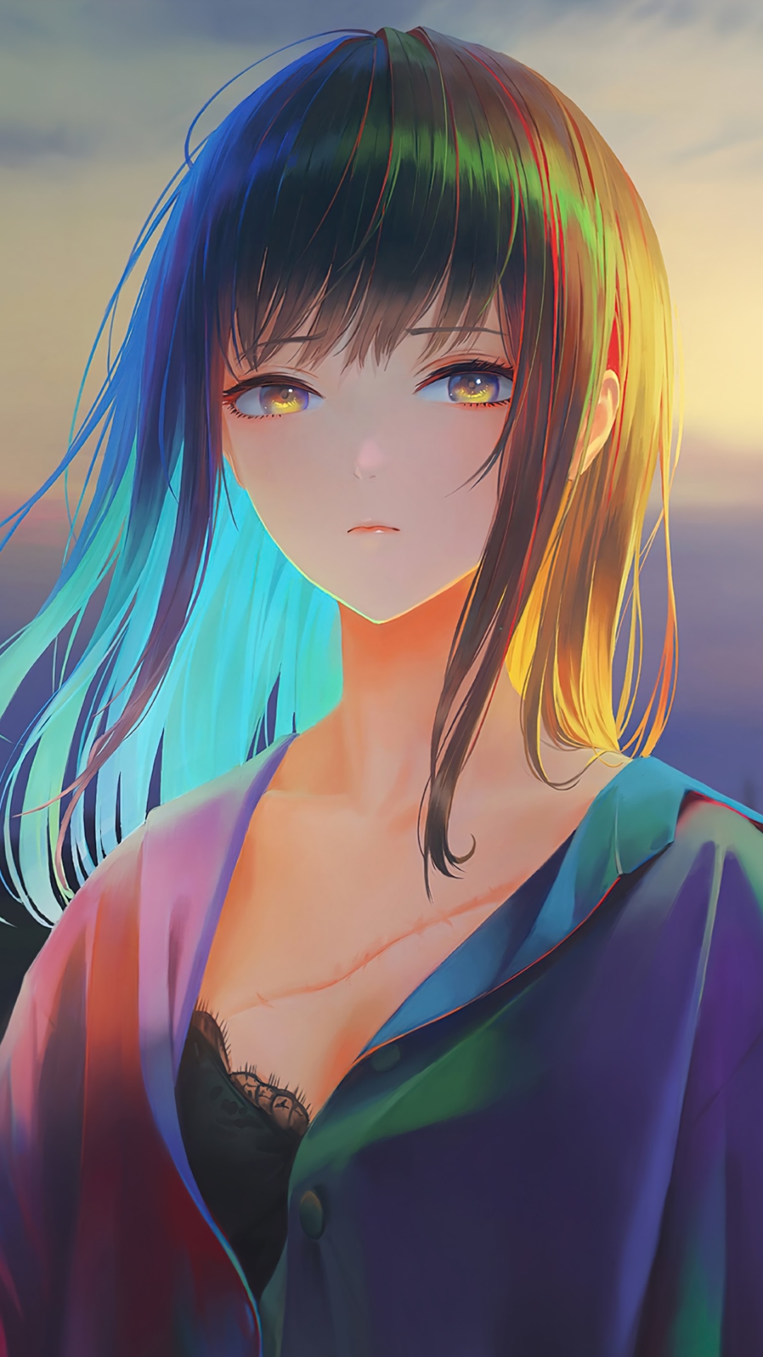 Download mobile wallpaper Anime, Girl for free.