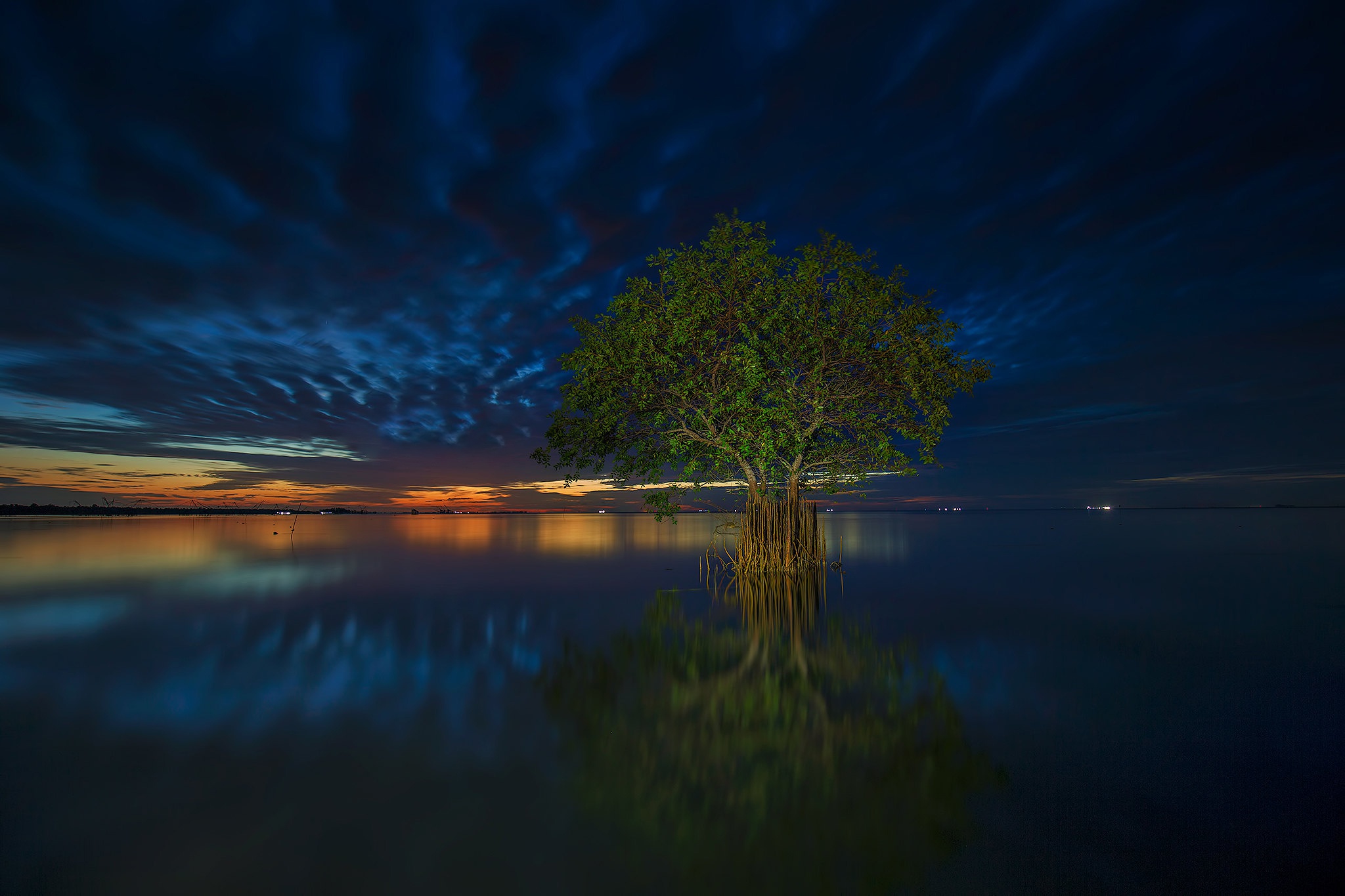 Free download wallpaper Trees, Lake, Reflection, Tree, Earth, Cloud on your PC desktop