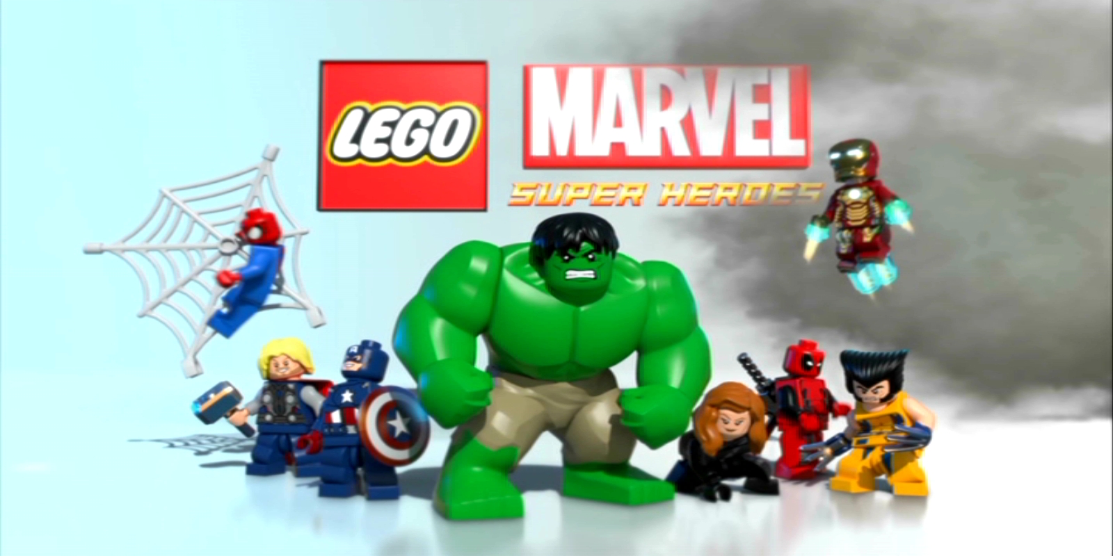 video game, lego marvel super heroes, black widow, captain america, deadpool, hulk, iron man, lego, spider man, thor, wolverine