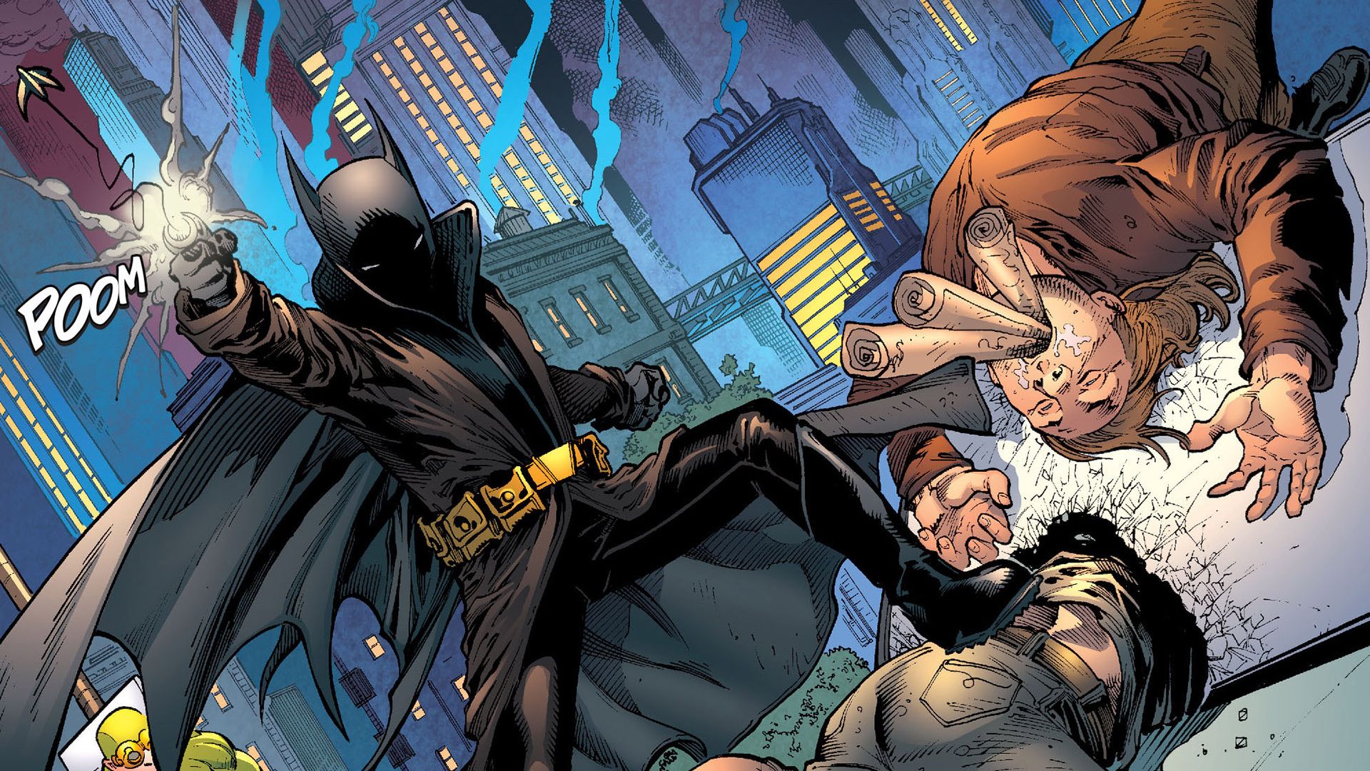 Скачать обои бесплатно Комиксы, Бэтмен, Бэтмен И Робин картинка на рабочий стол ПК