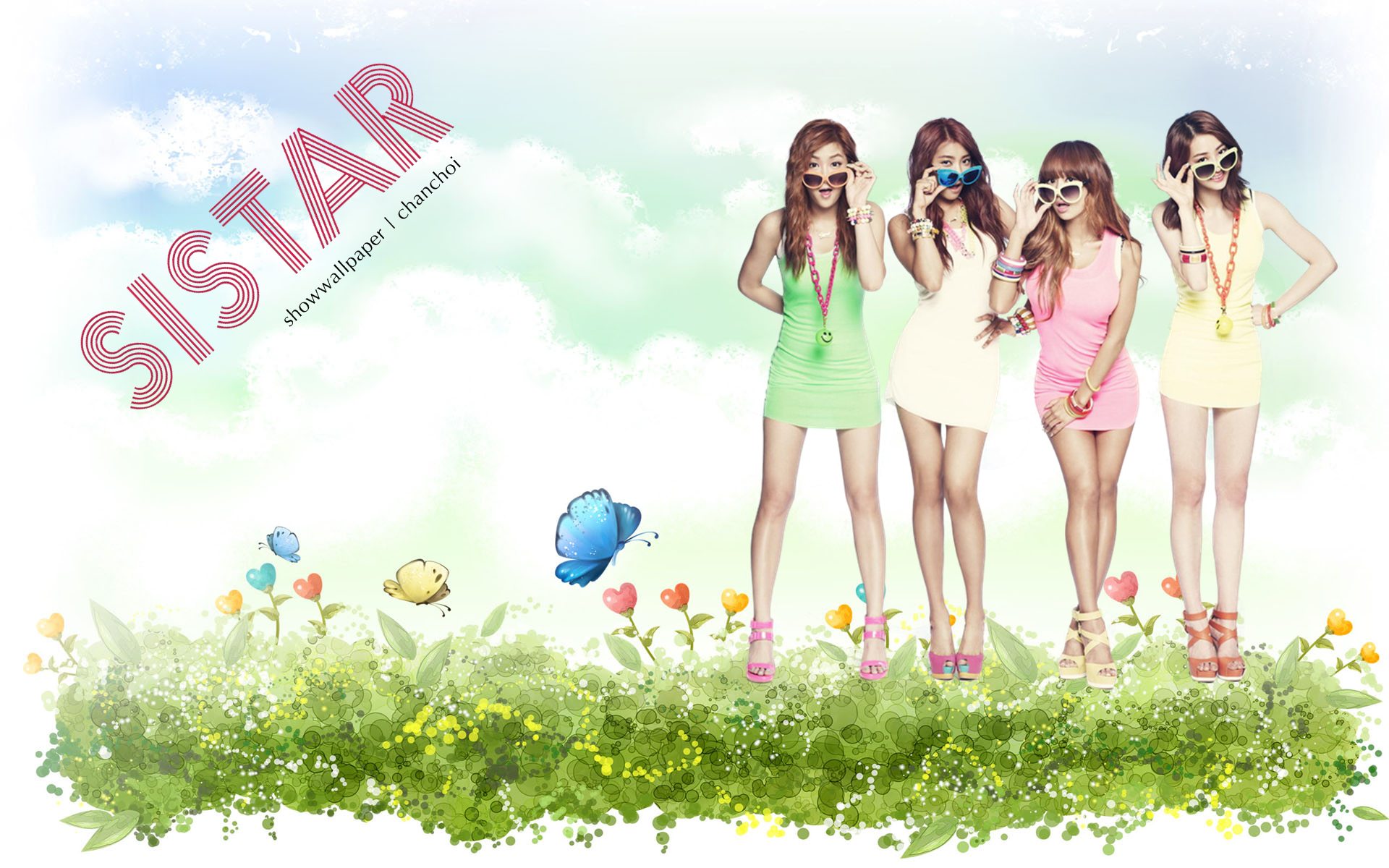 Download mobile wallpaper Music, Asian, K Pop, Sistar for free.