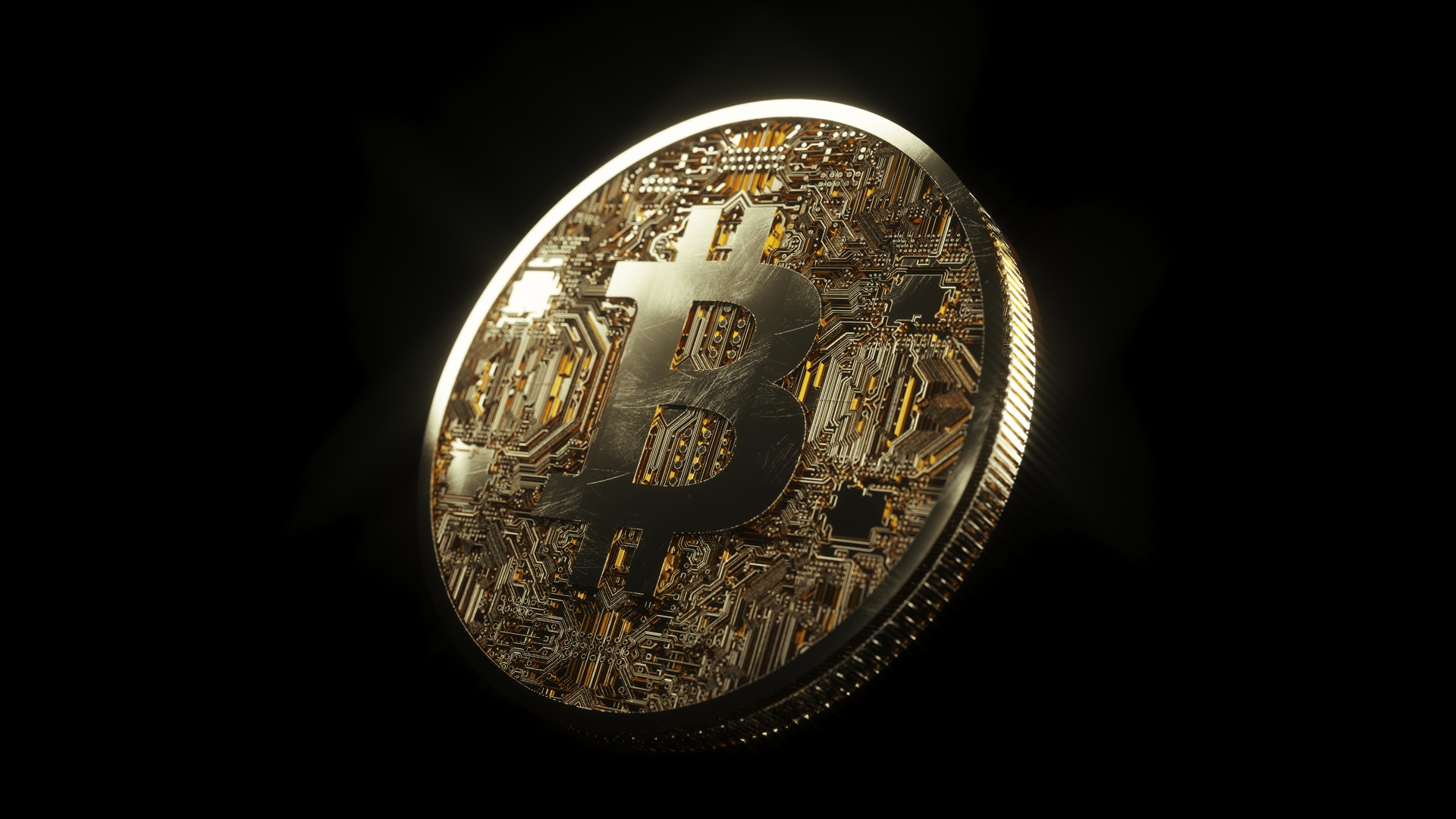 Download mobile wallpaper Coin, Technology, Cryptocurrency, Bitcoin for free.