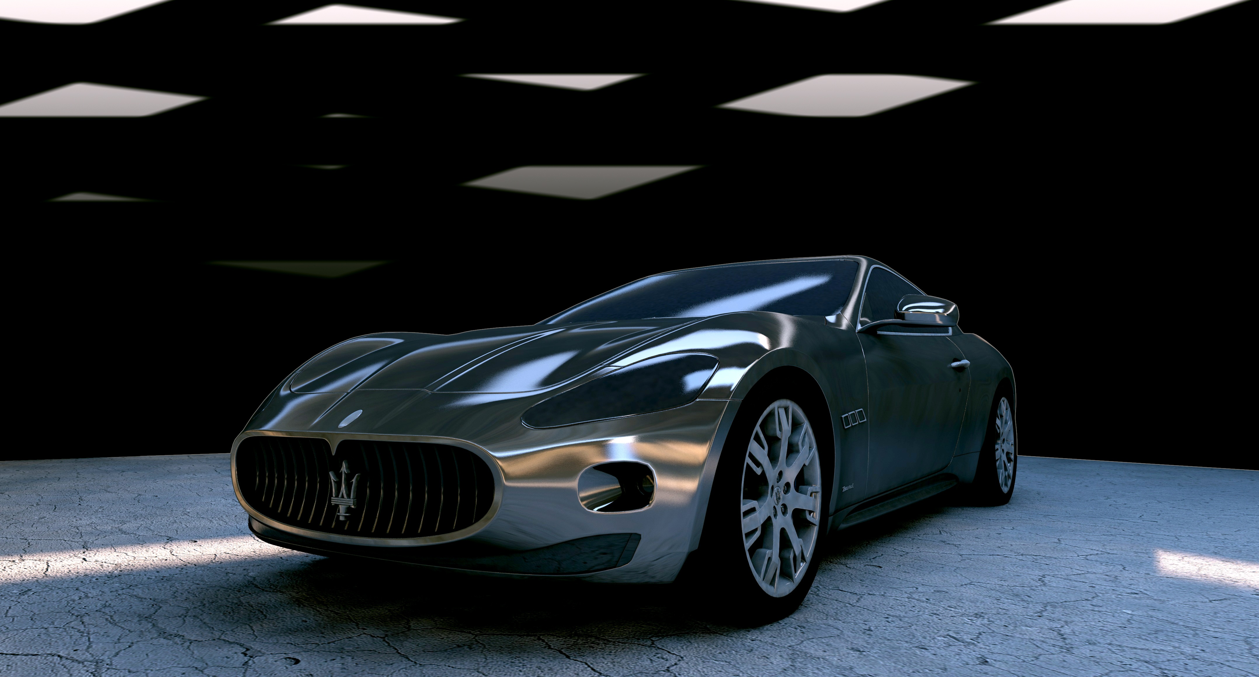 Téléchargez des papiers peints mobile Maserati, Maserati Gt, Voitures, Vue De Côté gratuitement.