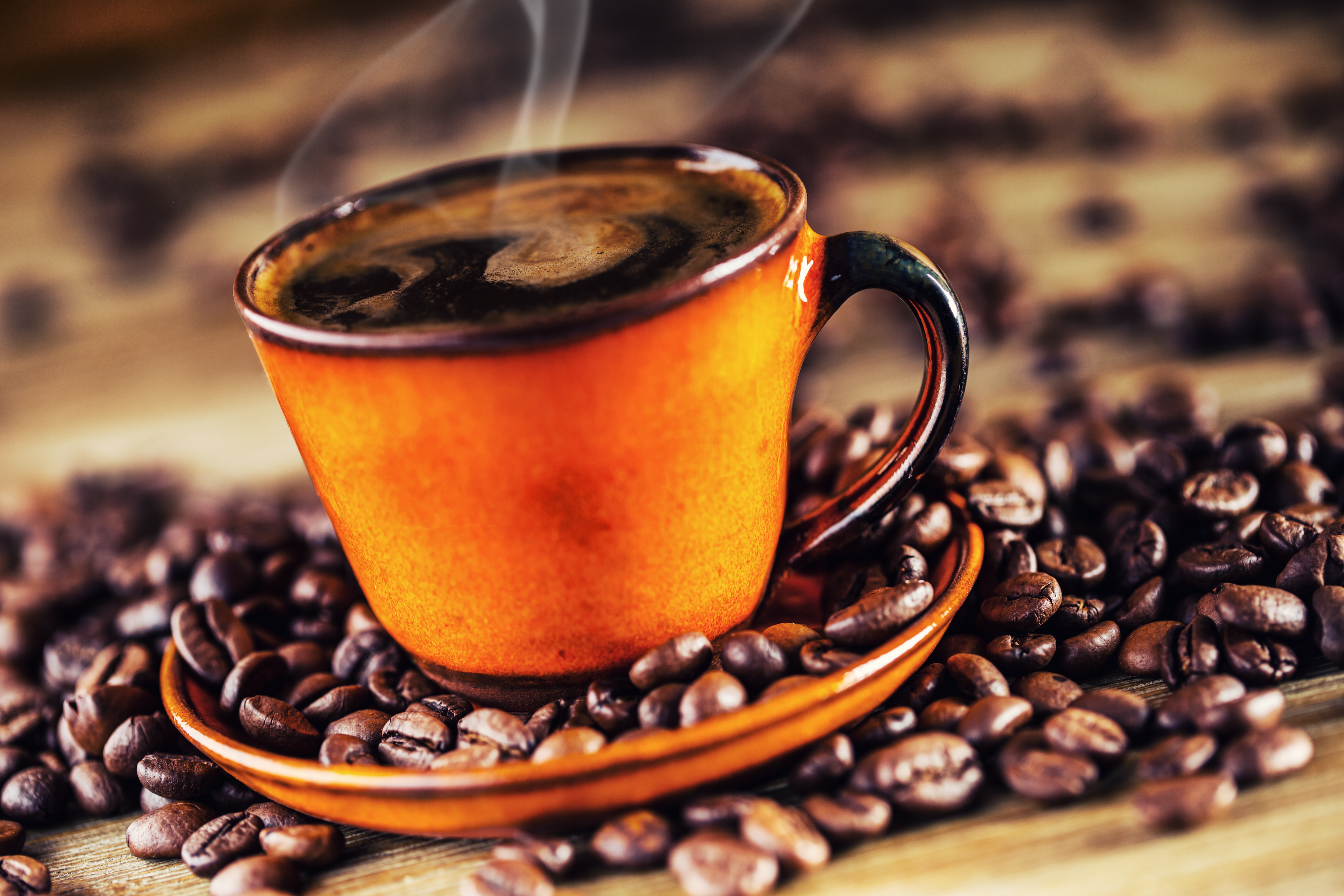 Free download wallpaper Food, Coffee, Still Life, Cup, Coffee Beans on your PC desktop