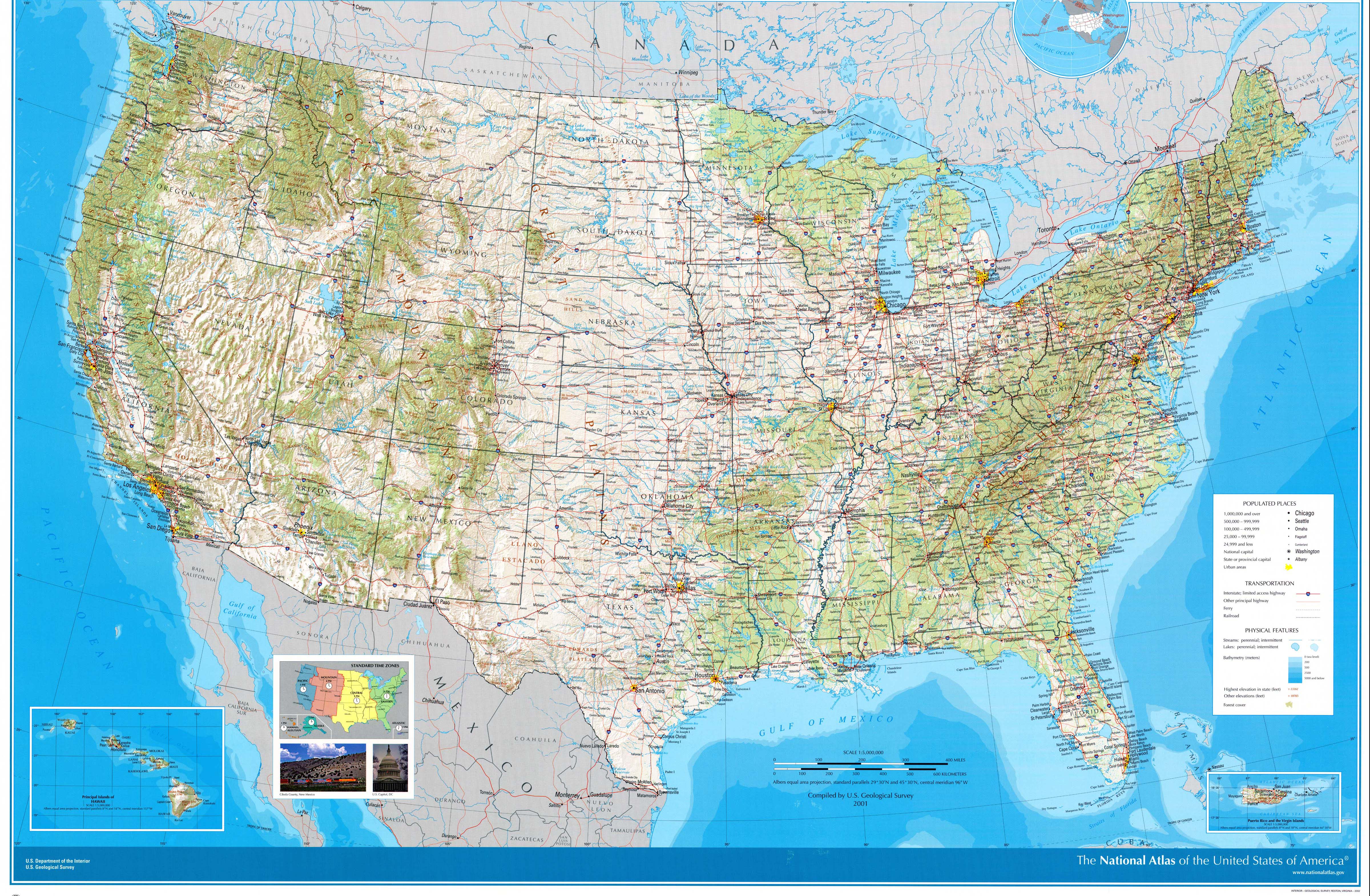 Скачать картинку Разное, Сша, Карта, Карта Сша, Карта Соединенных Штатов Америки в телефон бесплатно.