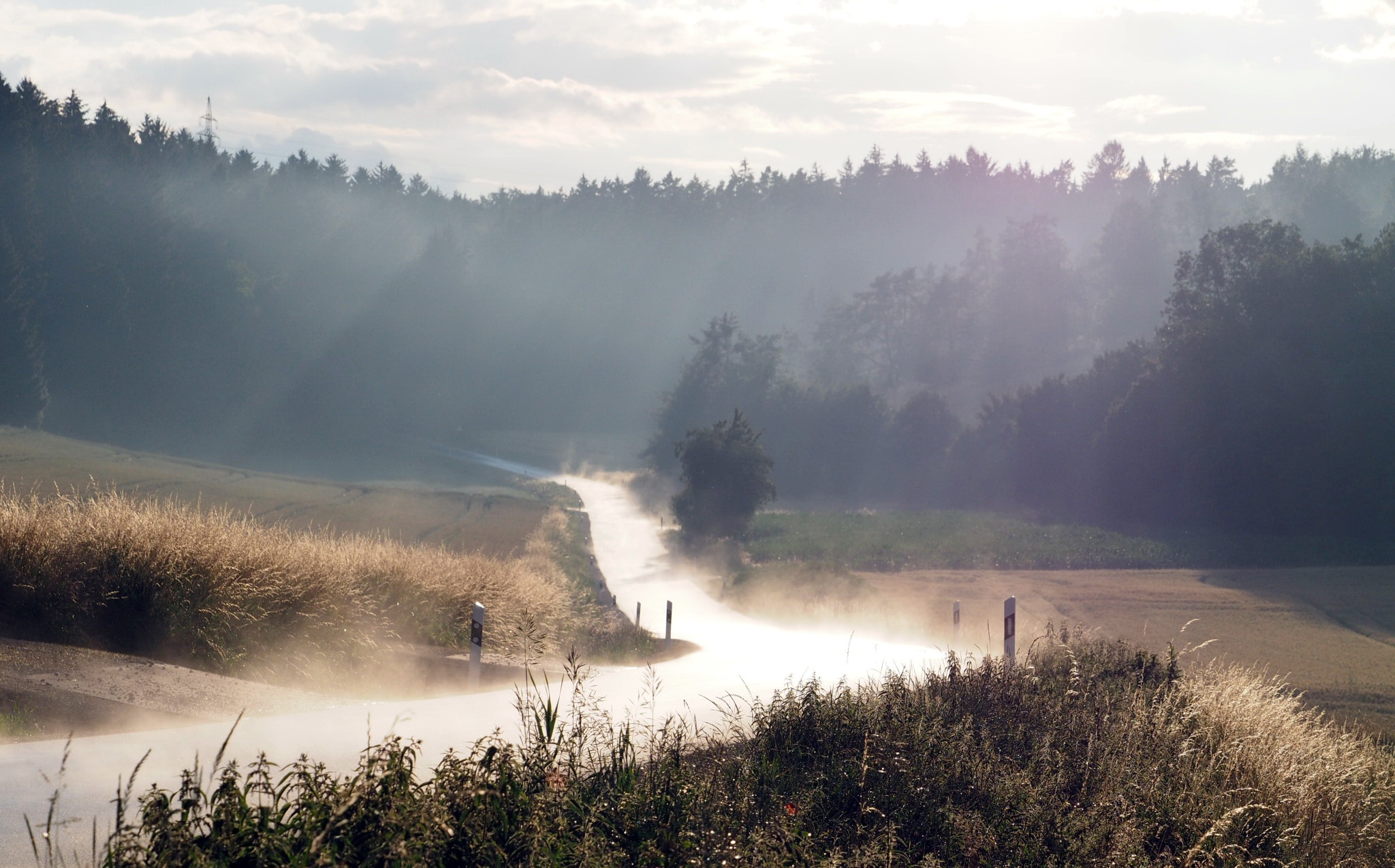 Free download wallpaper Landscape, Nature, Road, Man Made on your PC desktop