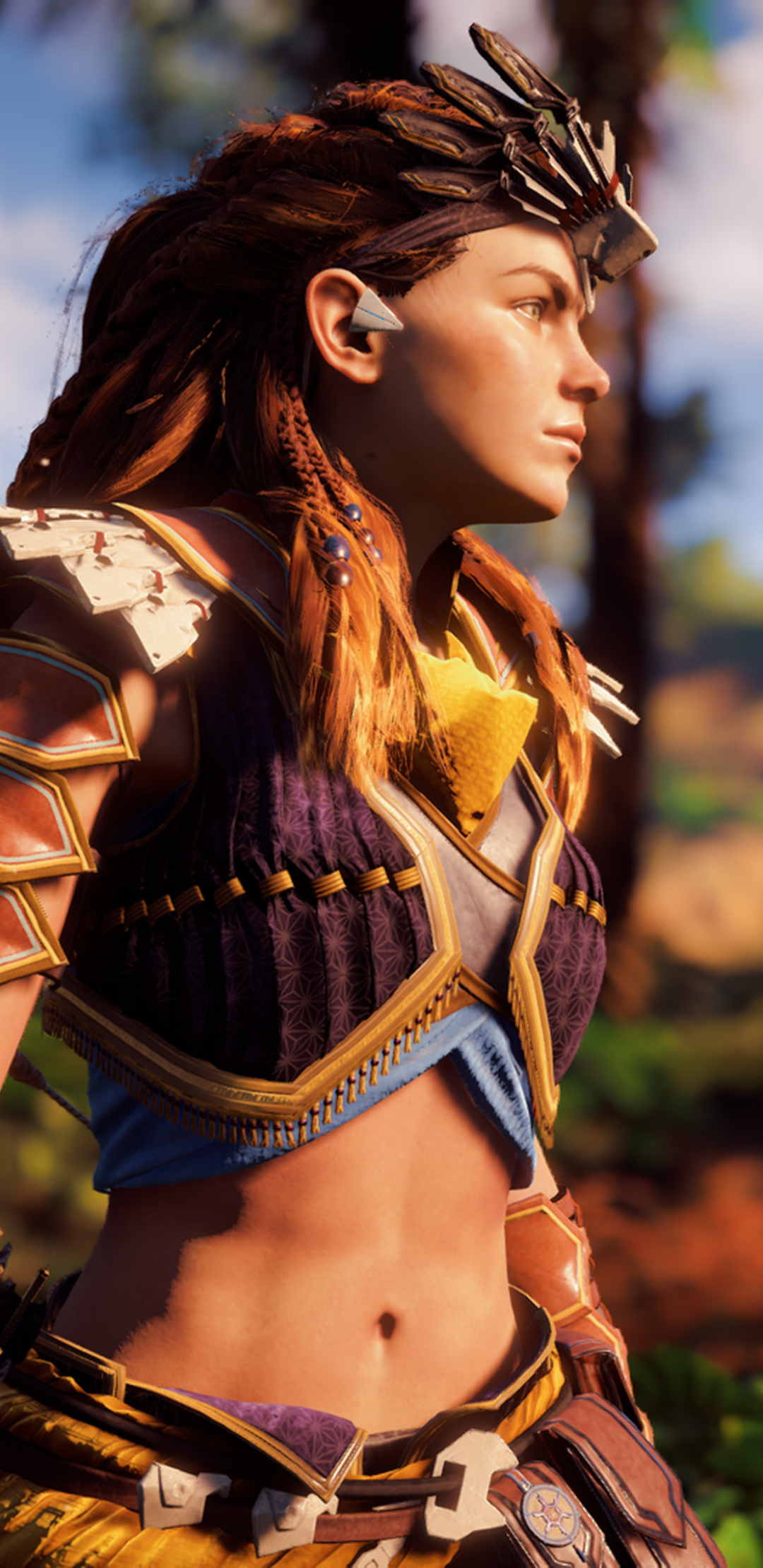 Handy-Wallpaper Computerspiele, Horizon Zero Dawn, Aloy (Horizon Serie) kostenlos herunterladen.