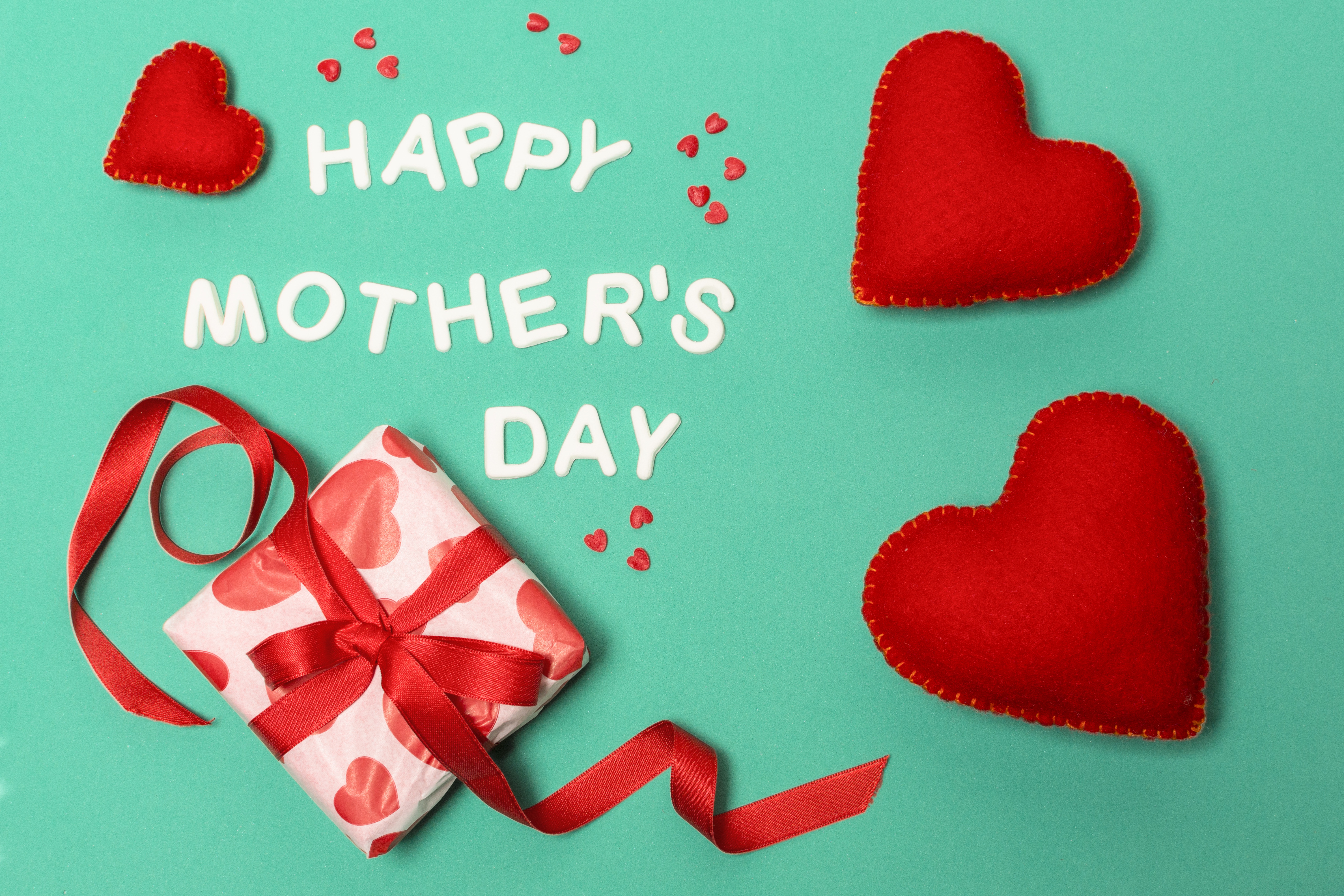 Descarga gratuita de fondo de pantalla para móvil de Día Festivo, Regalo, Corazón, Día De La Madre, Feliz Día De La Madre.