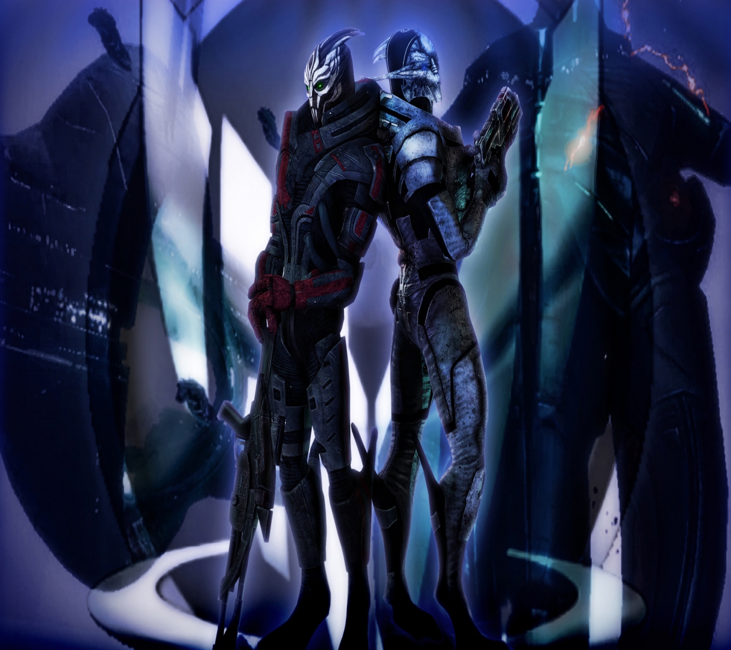 Laden Sie das Mass Effect, Computerspiele, Garrus Vakarian-Bild kostenlos auf Ihren PC-Desktop herunter