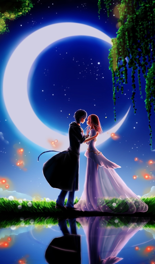 Download mobile wallpaper Anime, Love, Romantic for free.