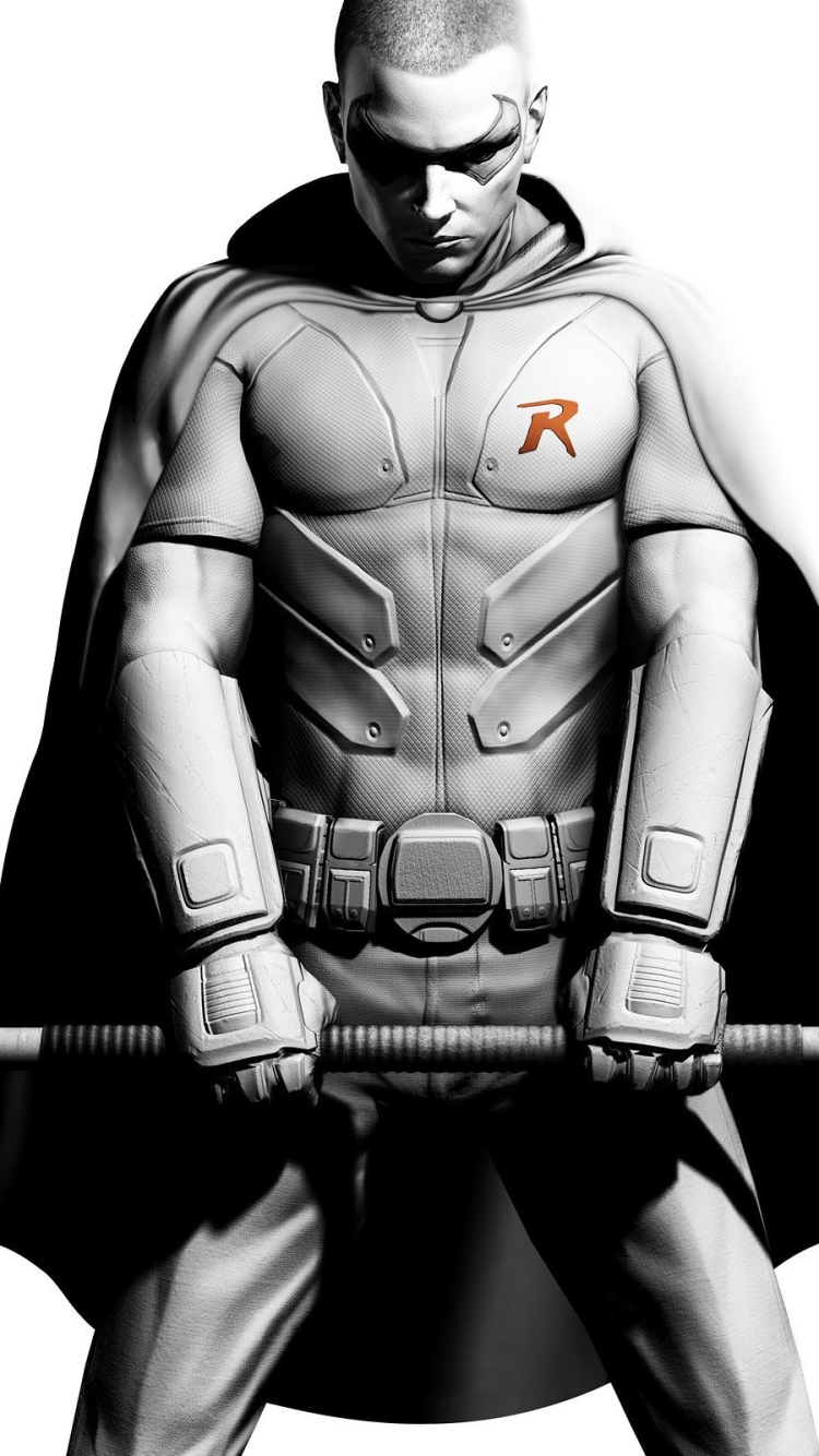 Download mobile wallpaper Batman, Video Game, Robin (Dc Comics), Batman: Arkham City for free.